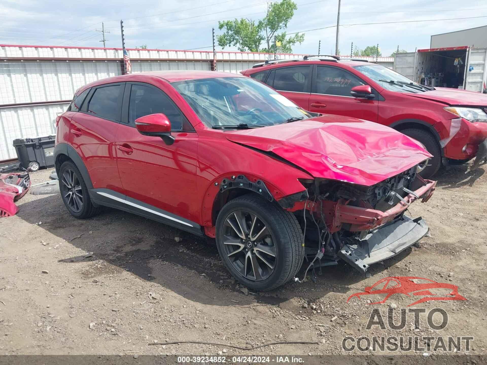 MAZDA CX-3 2016 - JM1DKBD79G0111669