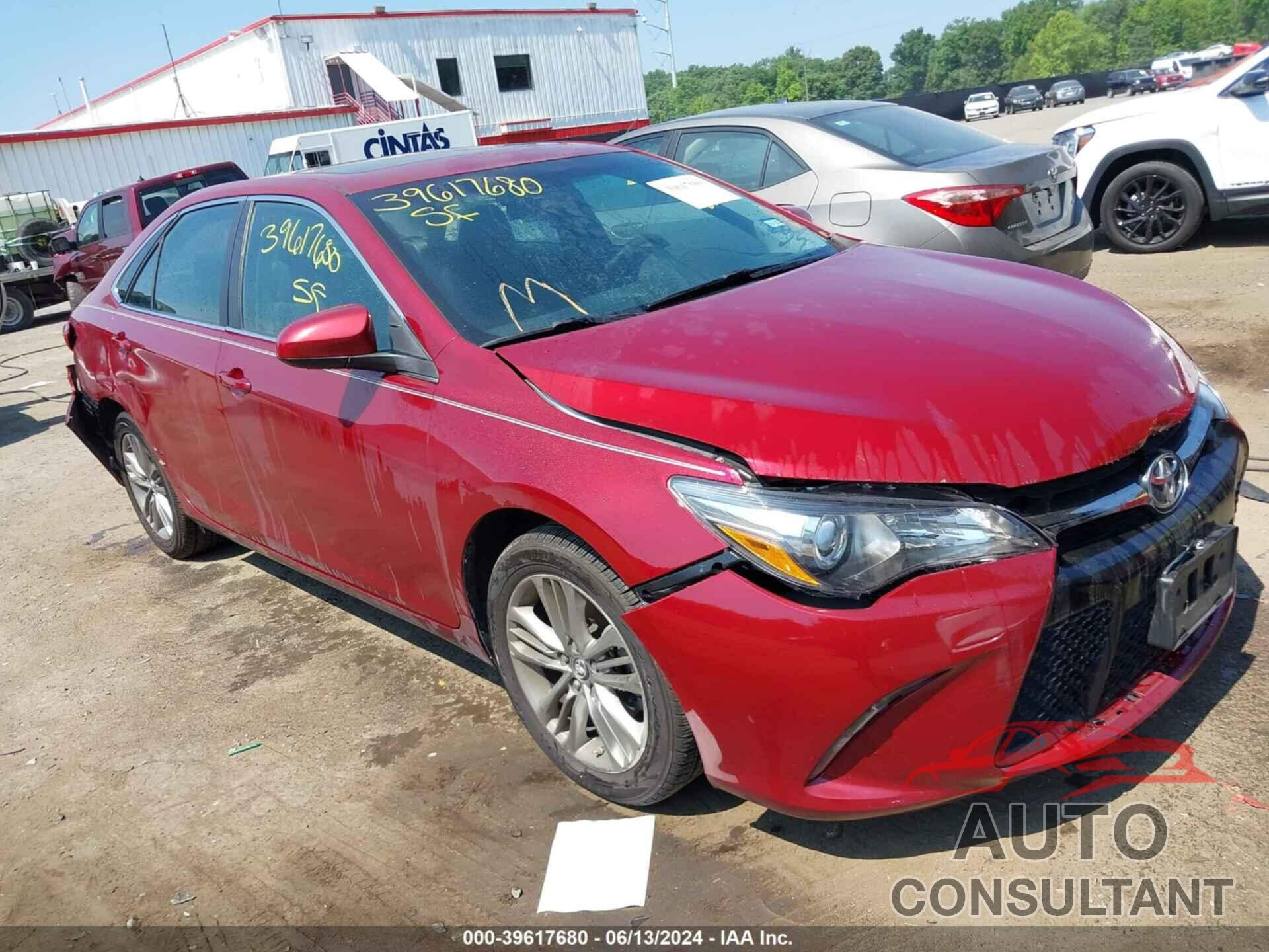 TOYOTA CAMRY 2017 - 4T1BF1FK9HU752690