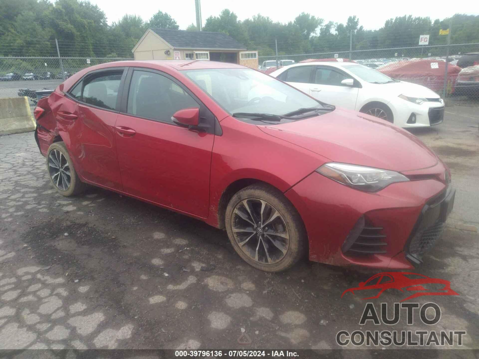 TOYOTA COROLLA 2019 - 2T1BURHE5KC178464