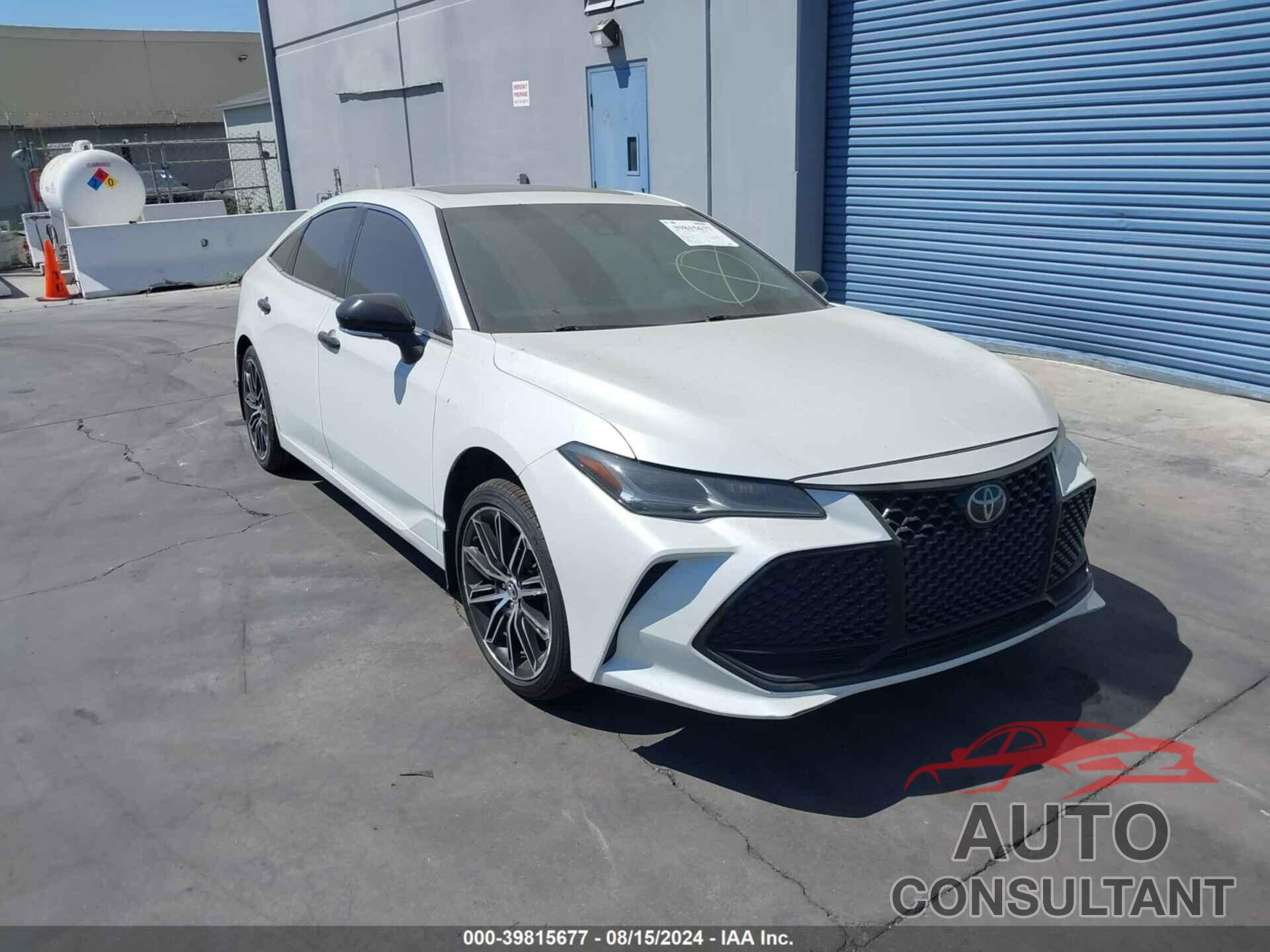 TOYOTA AVALON 2019 - 4T1BZ1FB9KU010367