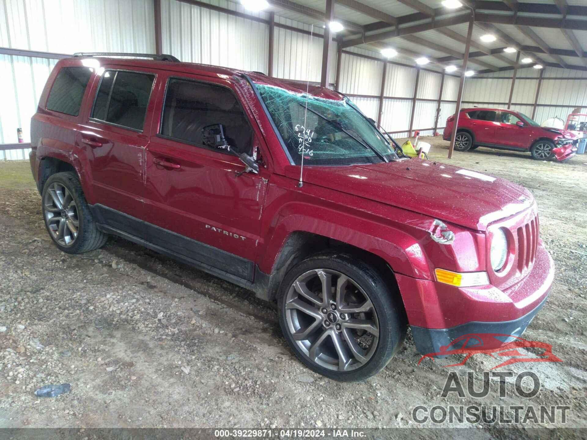 JEEP PATRIOT 2016 - 1C4NJPBB6GD536741