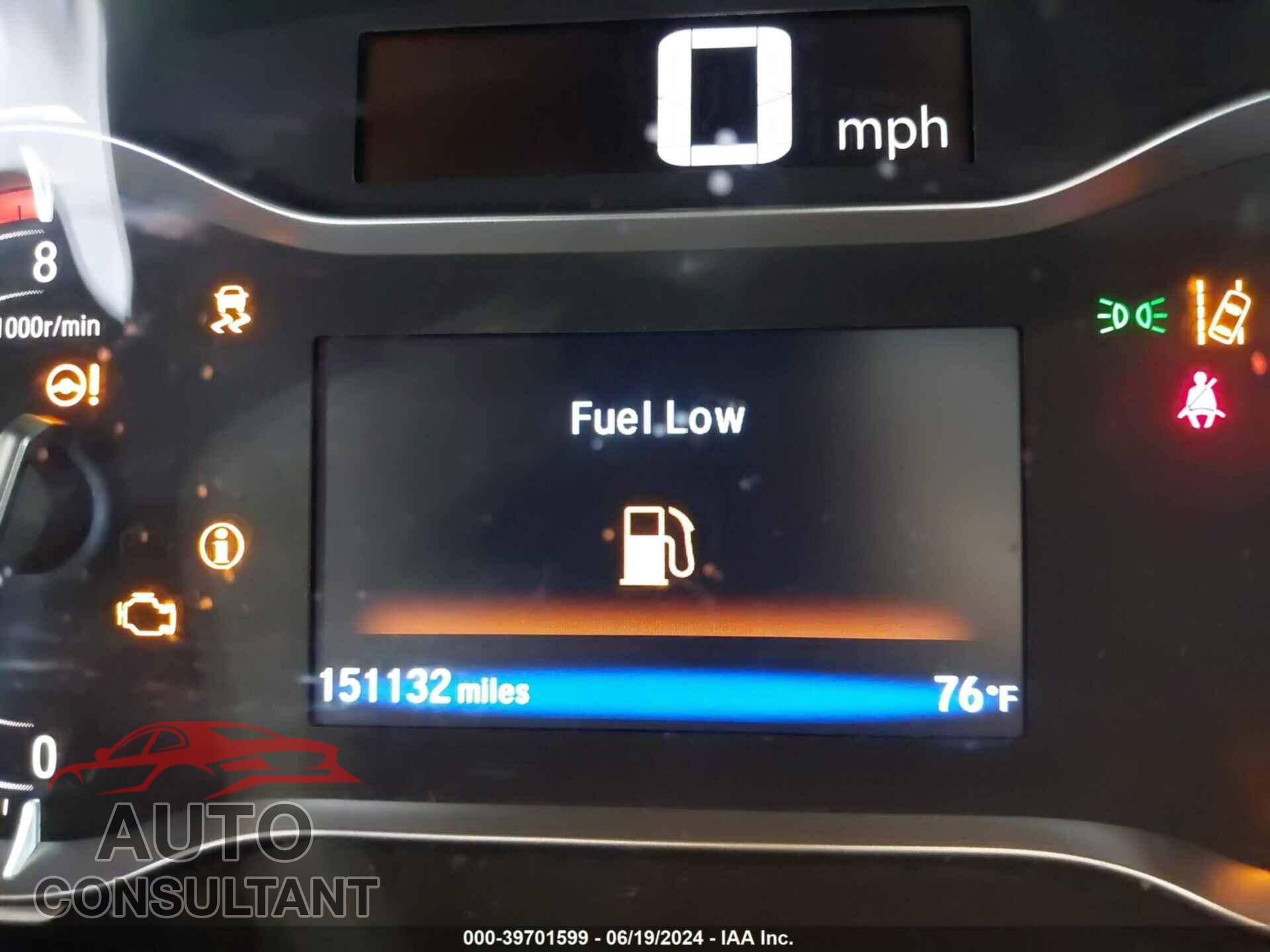 HONDA PILOT 2016 - 5FNYF5H99GB016114