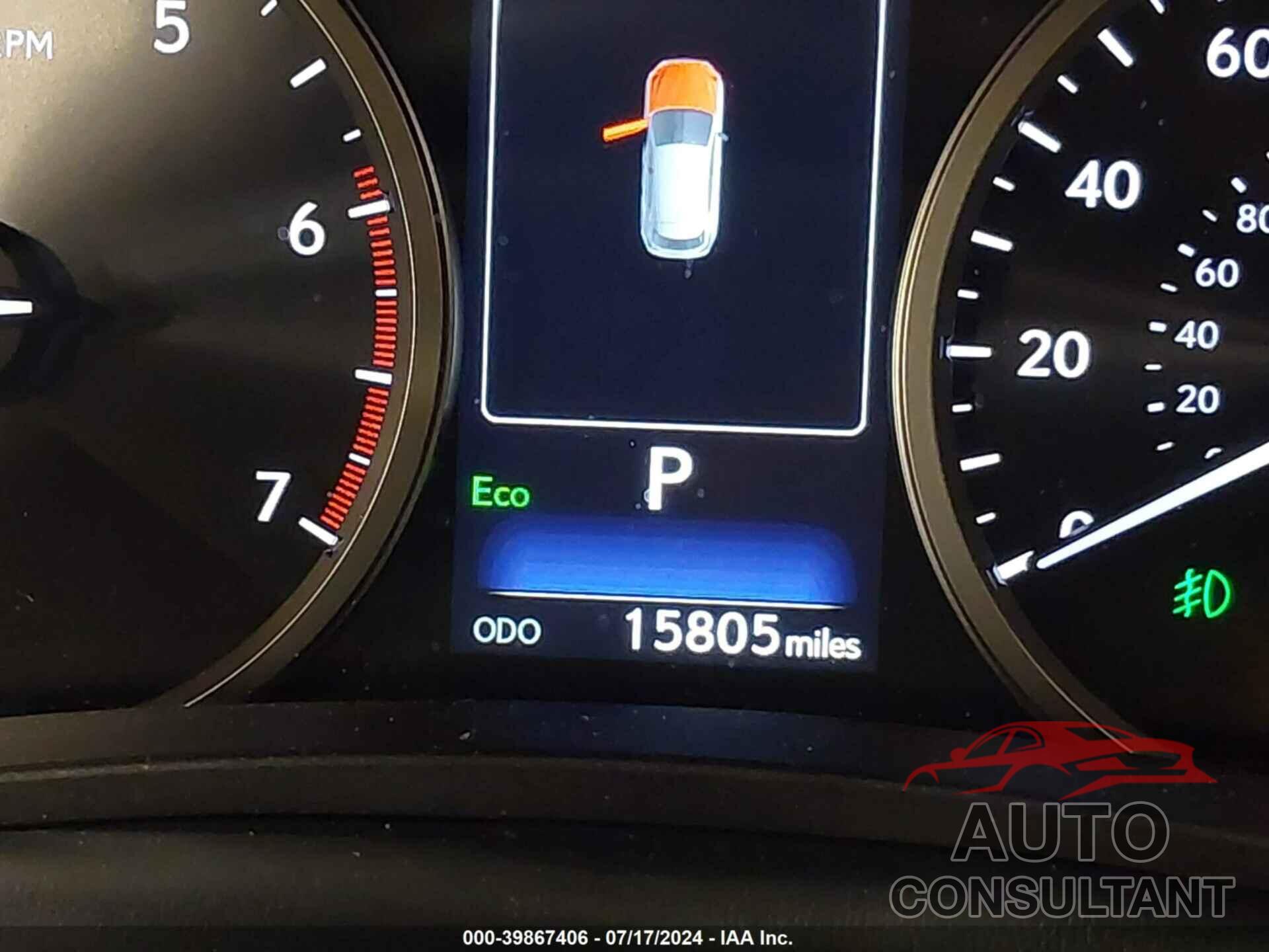 LEXUS NX 300 2020 - JTJGARDZ2L5010557