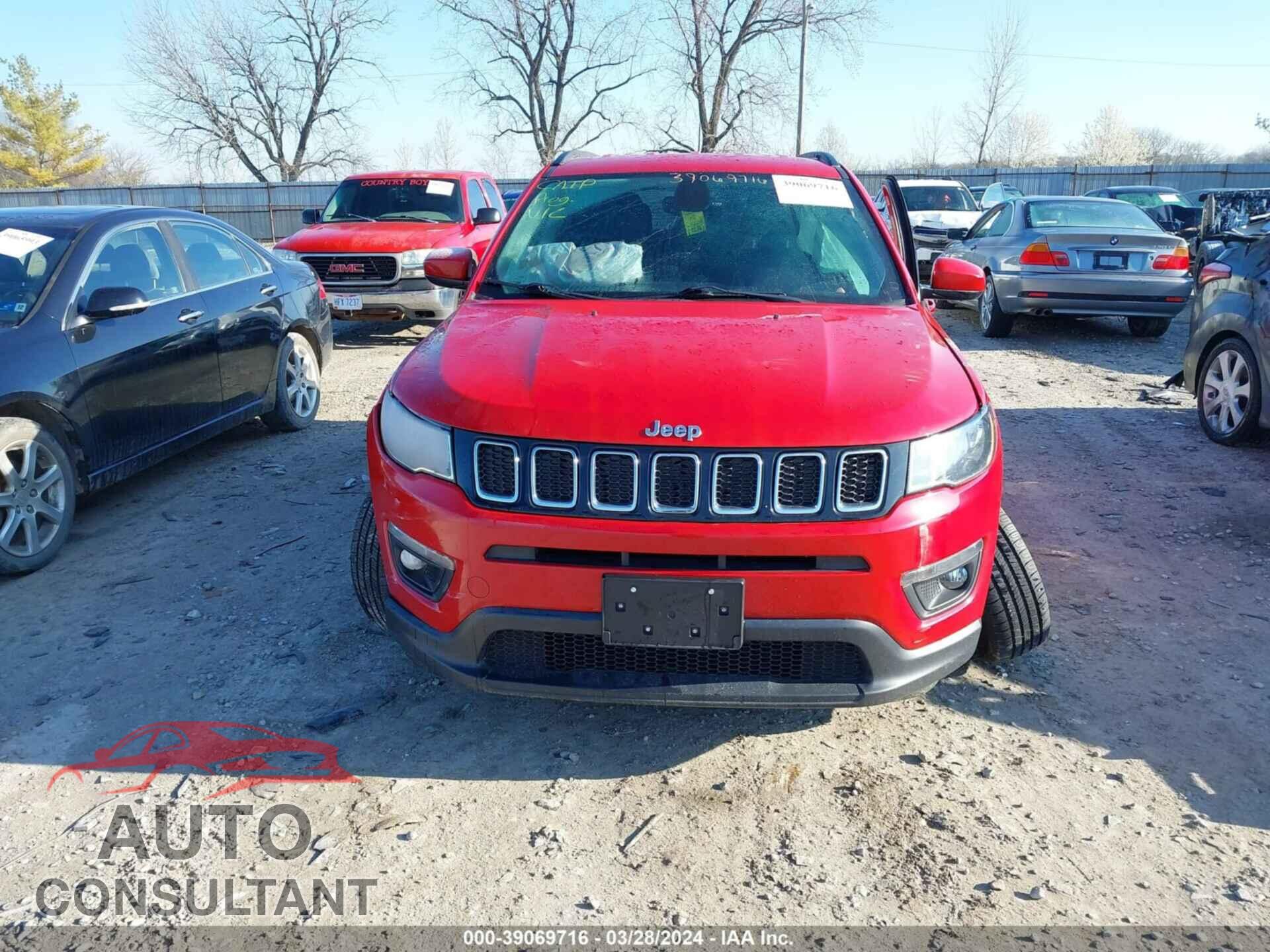 JEEP COMPASS 2017 - 3C4NJCBB2HT632564