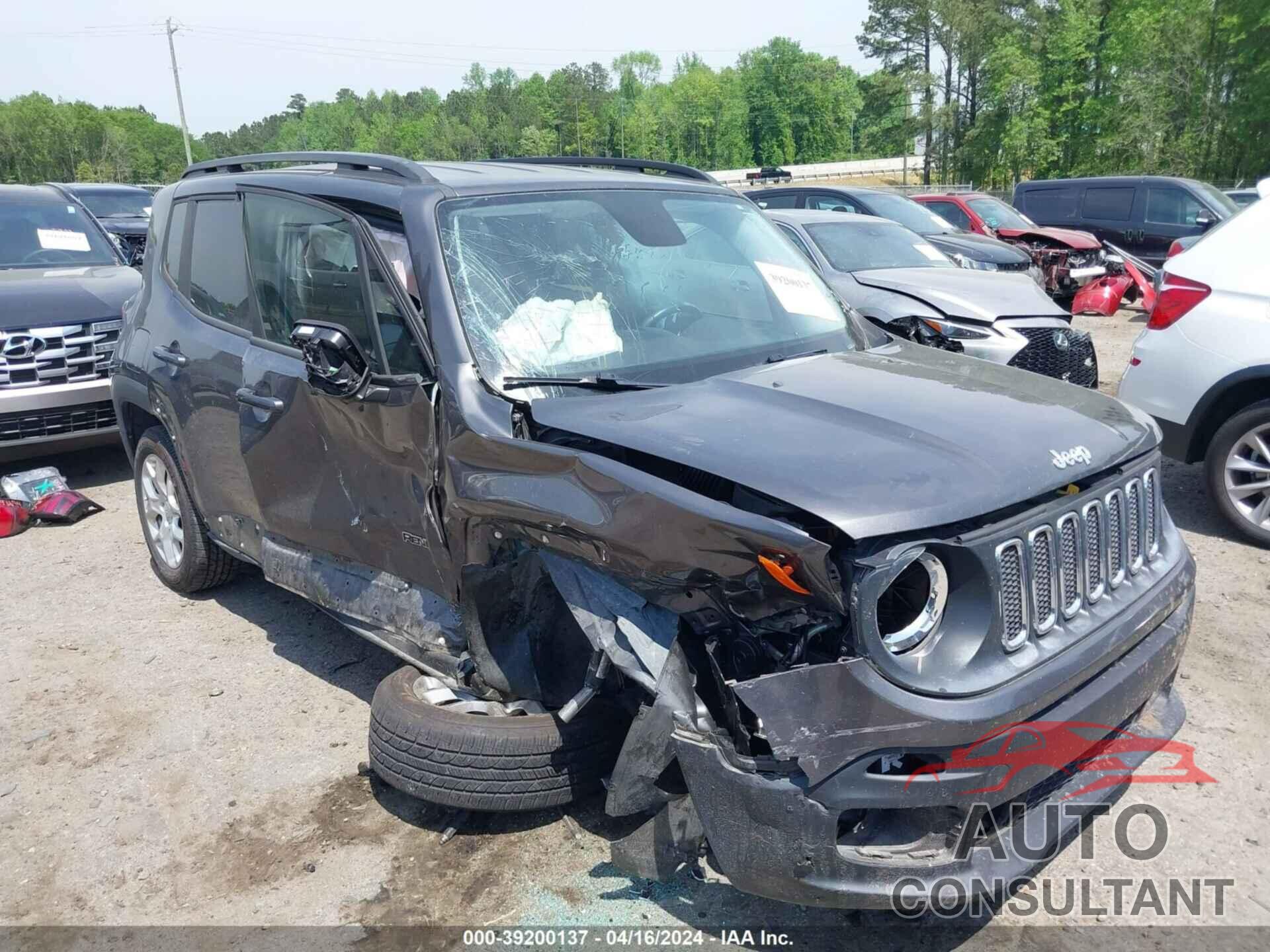 JEEP RENEGADE 2017 - ZACCJABB7HPG09221