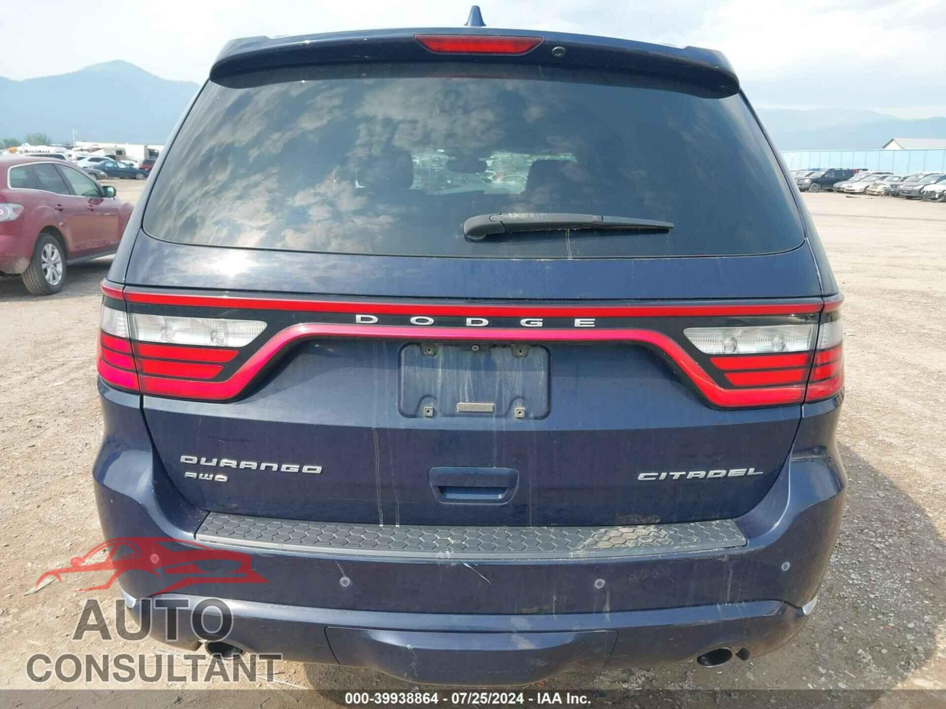 DODGE DURANGO 2017 - 1C4SDJET8HC945536