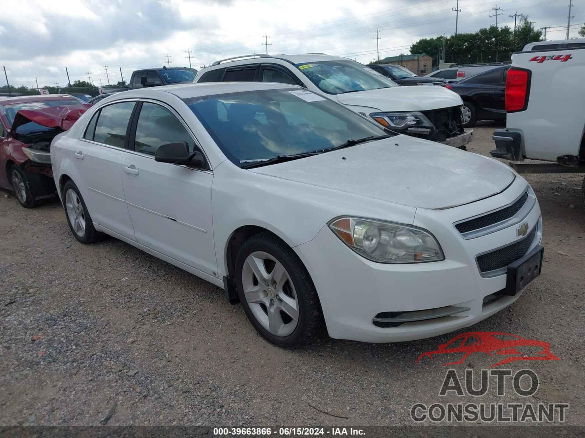 CHEVROLET MALIBU 2009 - 1G1ZG57B89F209612