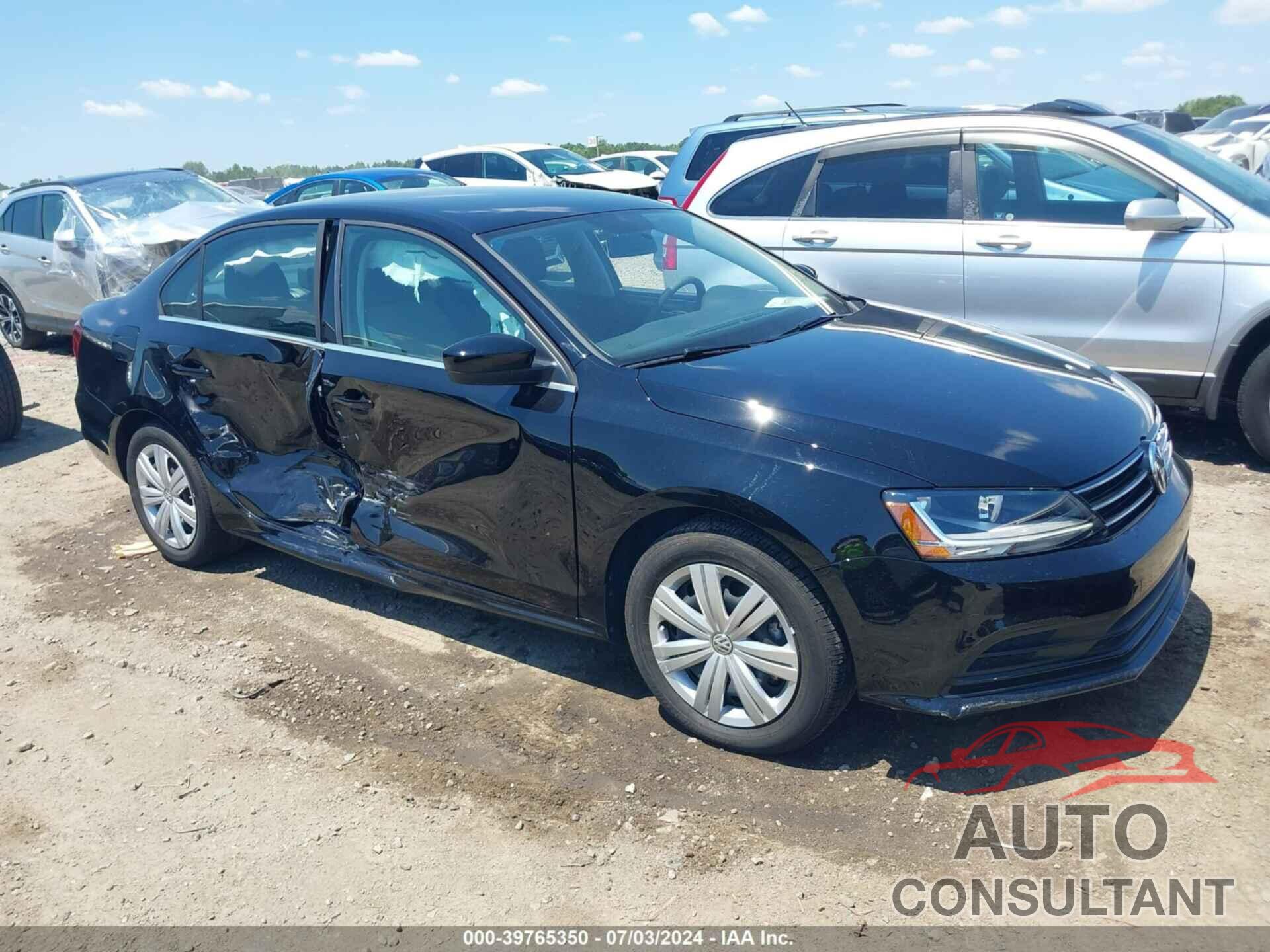 VOLKSWAGEN JETTA 2017 - 3VW2B7AJ5HM213177