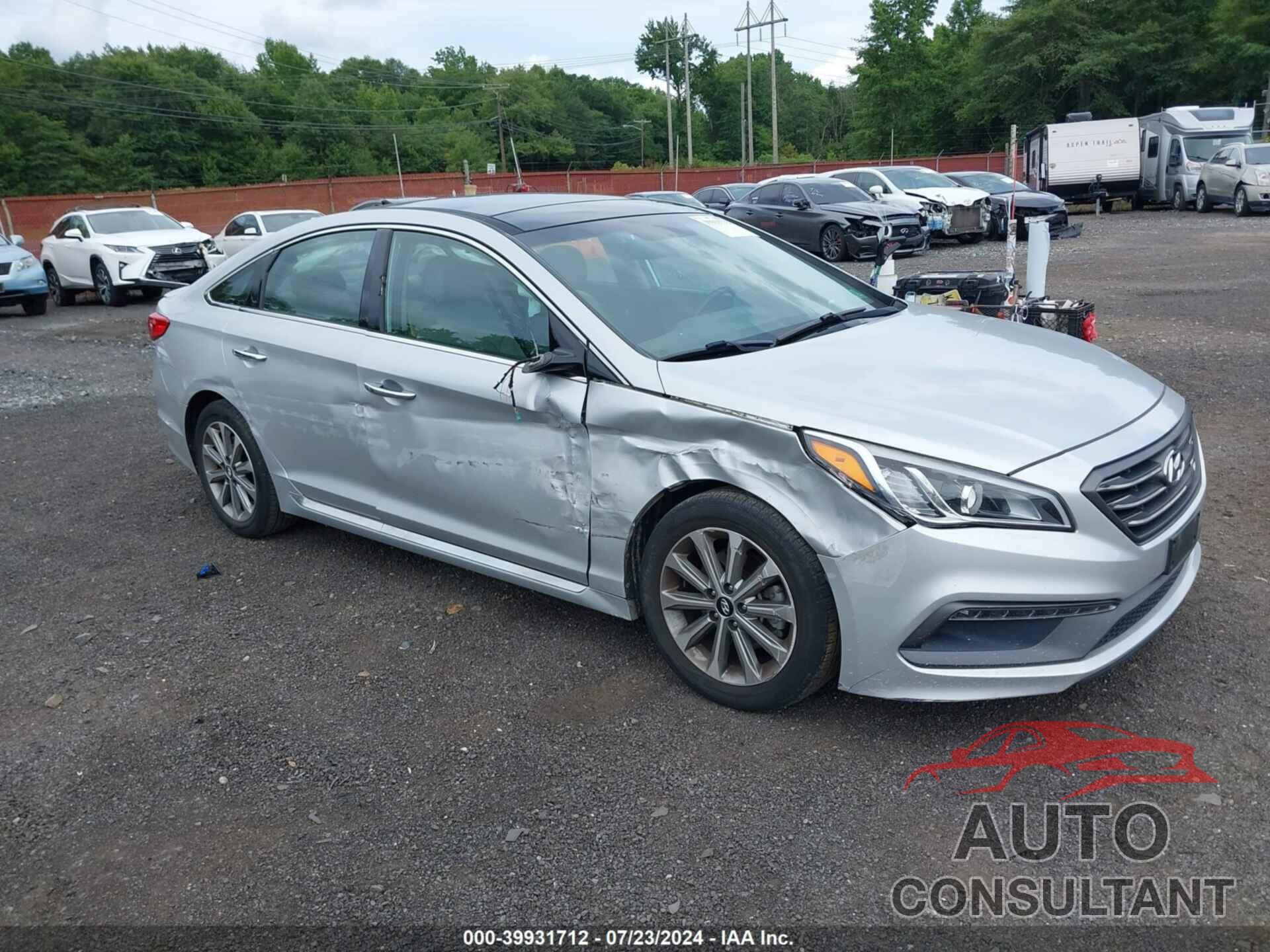 HYUNDAI SONATA 2016 - 5NPE34AF7GH285316