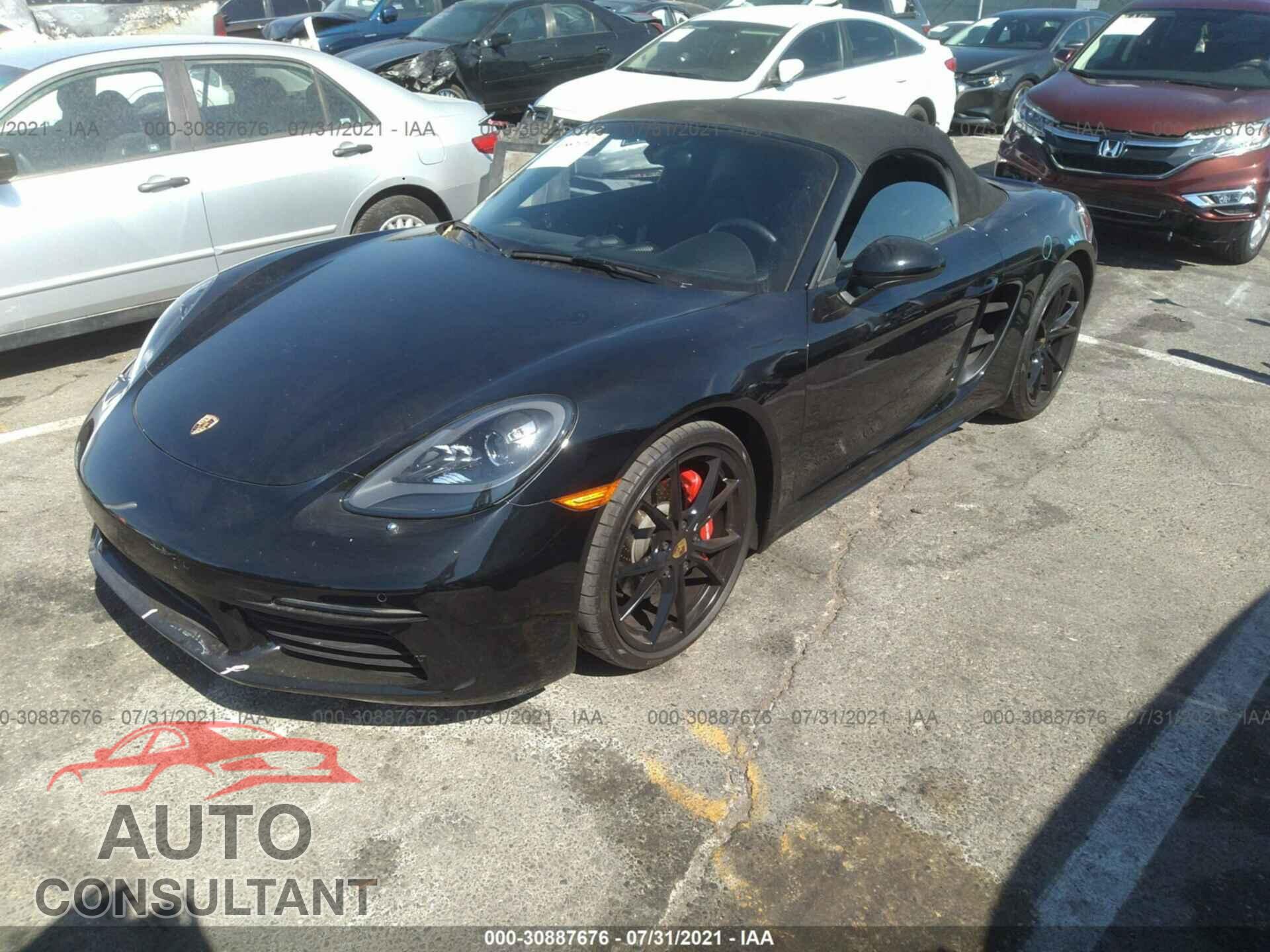 PORSCHE 718 BOXSTER 2017 - WP0CB2A89HS240980