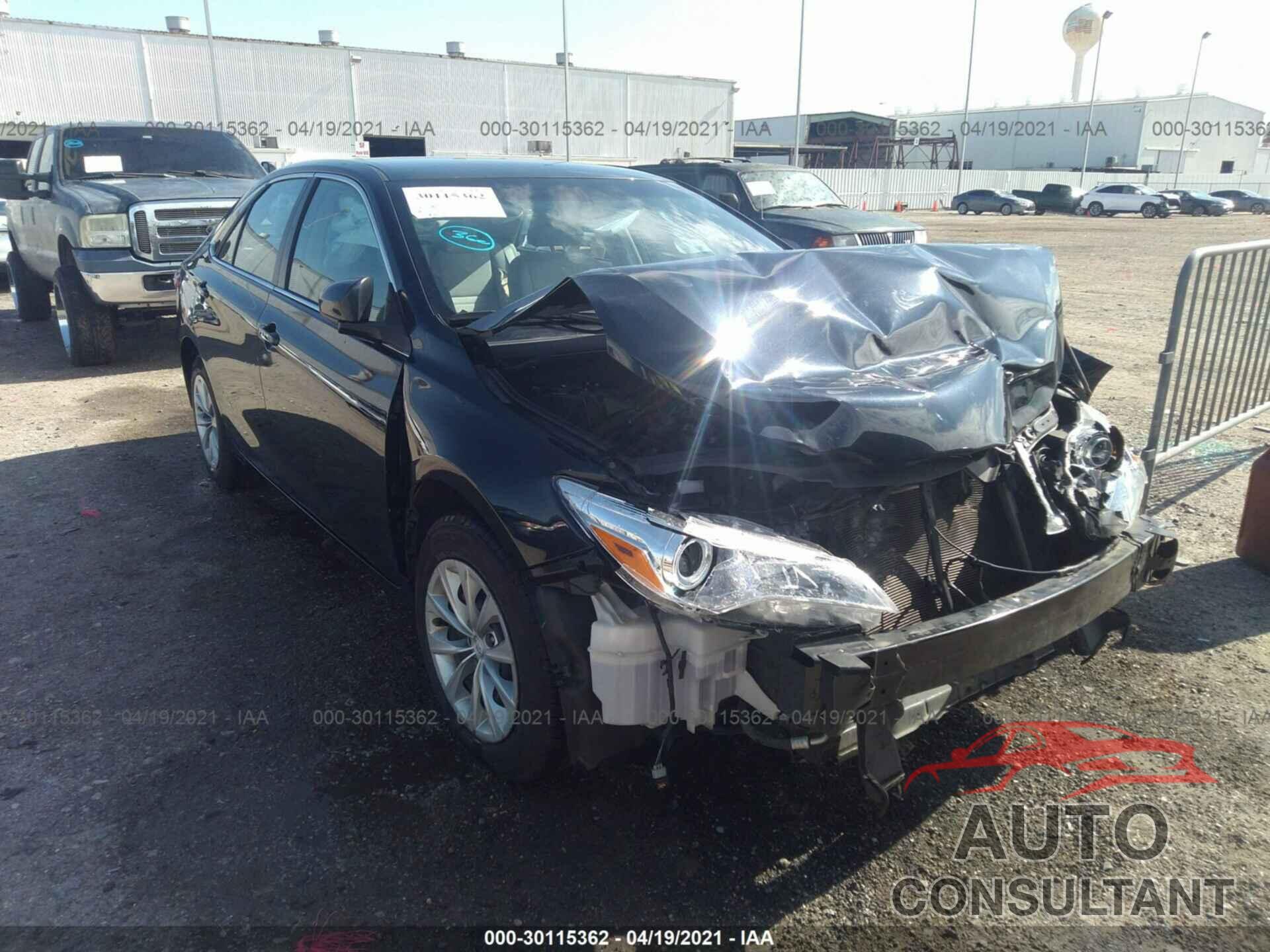 TOYOTA CAMRY 2016 - 4T4BF1FK5GR522570
