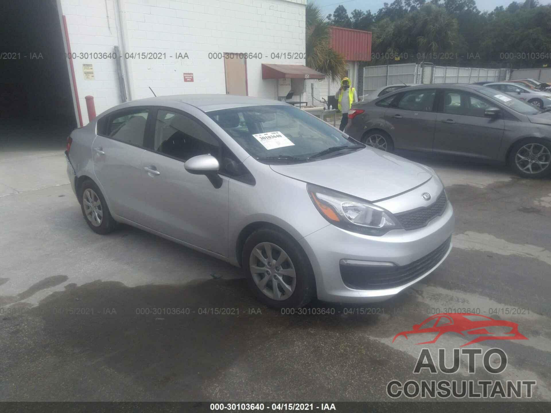 KIA RIO 2017 - KNADM4A34H6057264