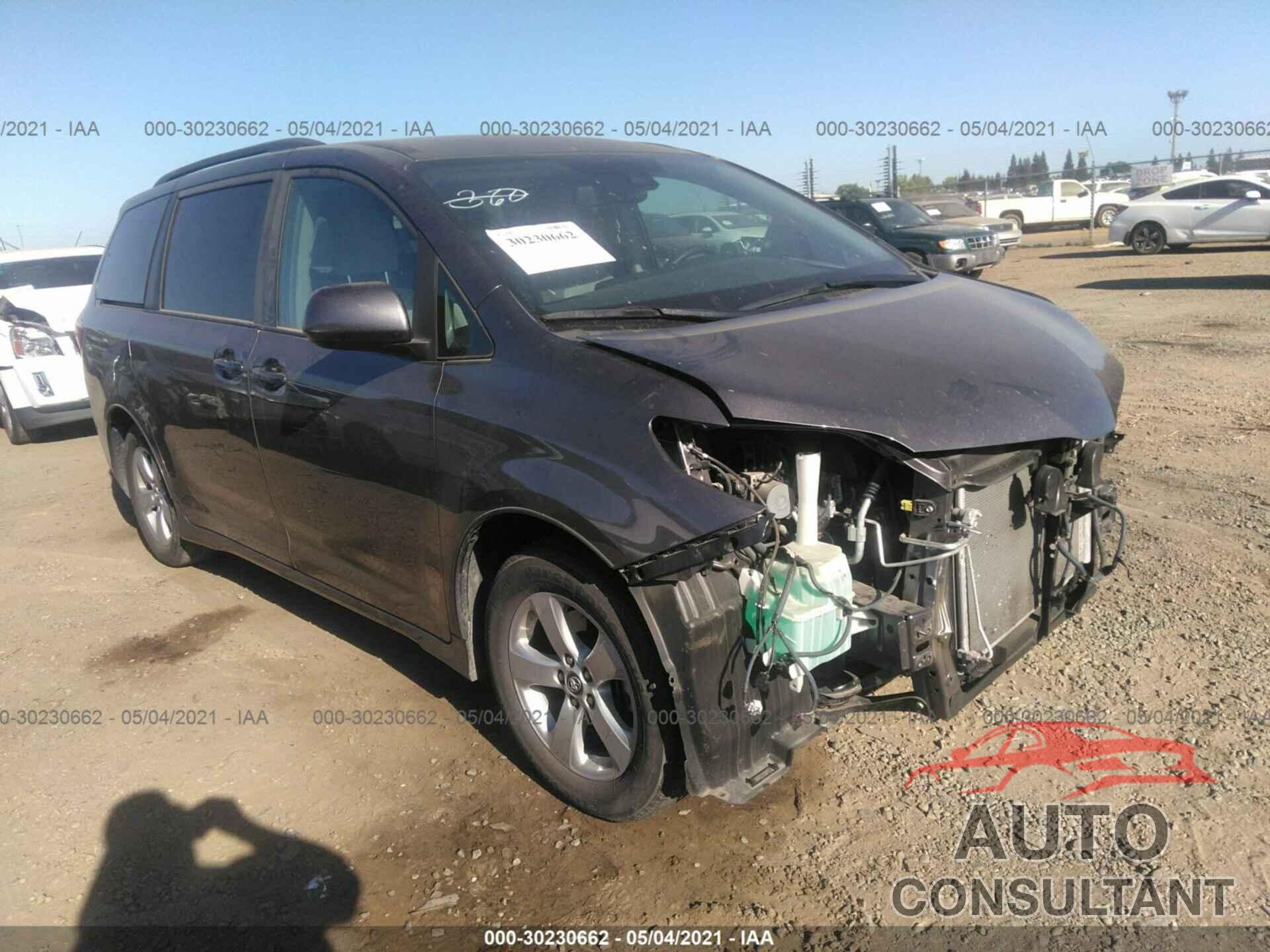 TOYOTA SIENNA 2019 - 5TDKZ3DC5KS003609