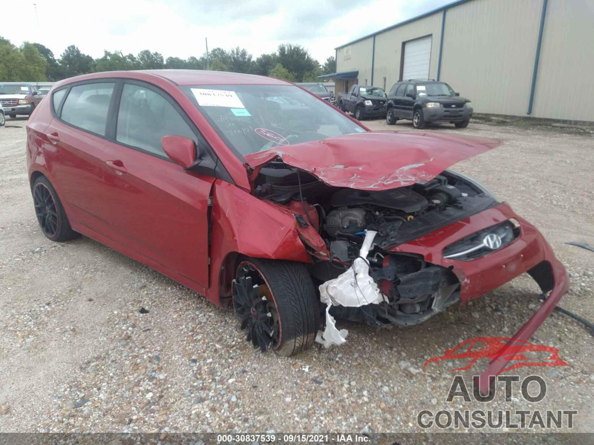 HYUNDAI ACCENT 2016 - KMHCT5AE8GU278476