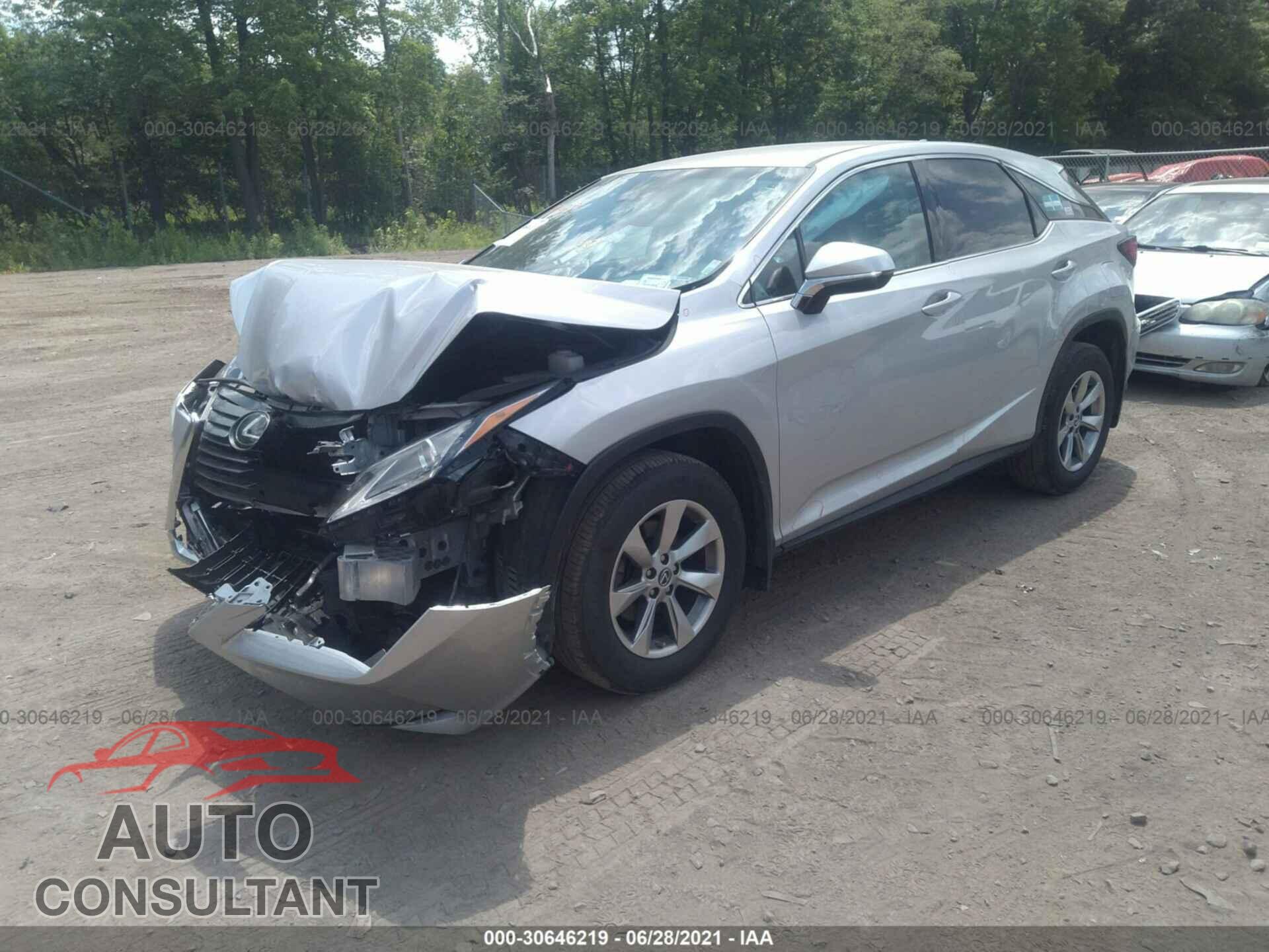LEXUS RX 2019 - 2T2BZMCA5KC194054