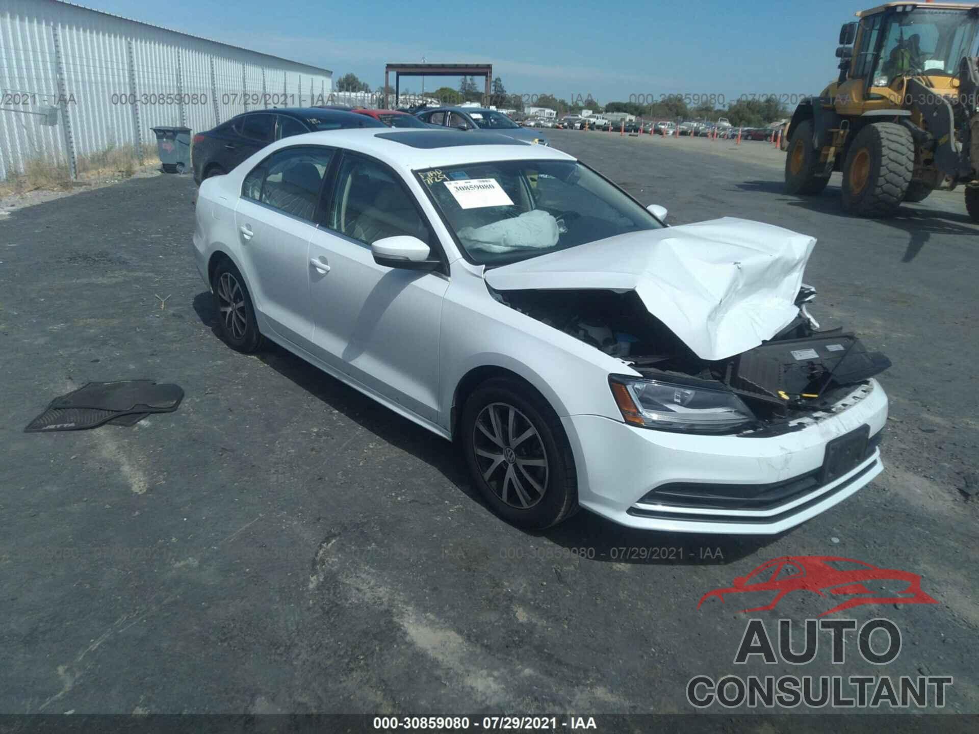 VOLKSWAGEN JETTA 2017 - 3VWDB7AJ9HM204491
