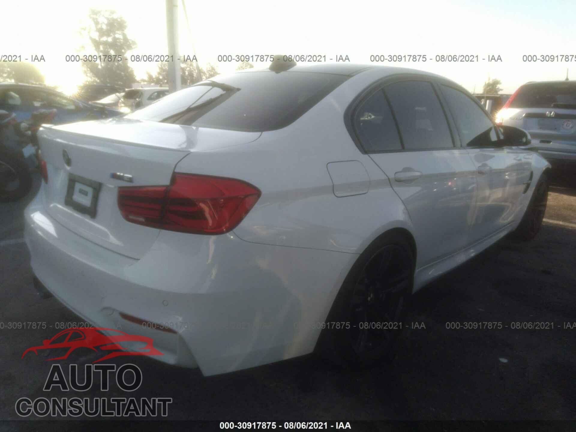 BMW M3 2018 - WBS8M9C51J5L00419