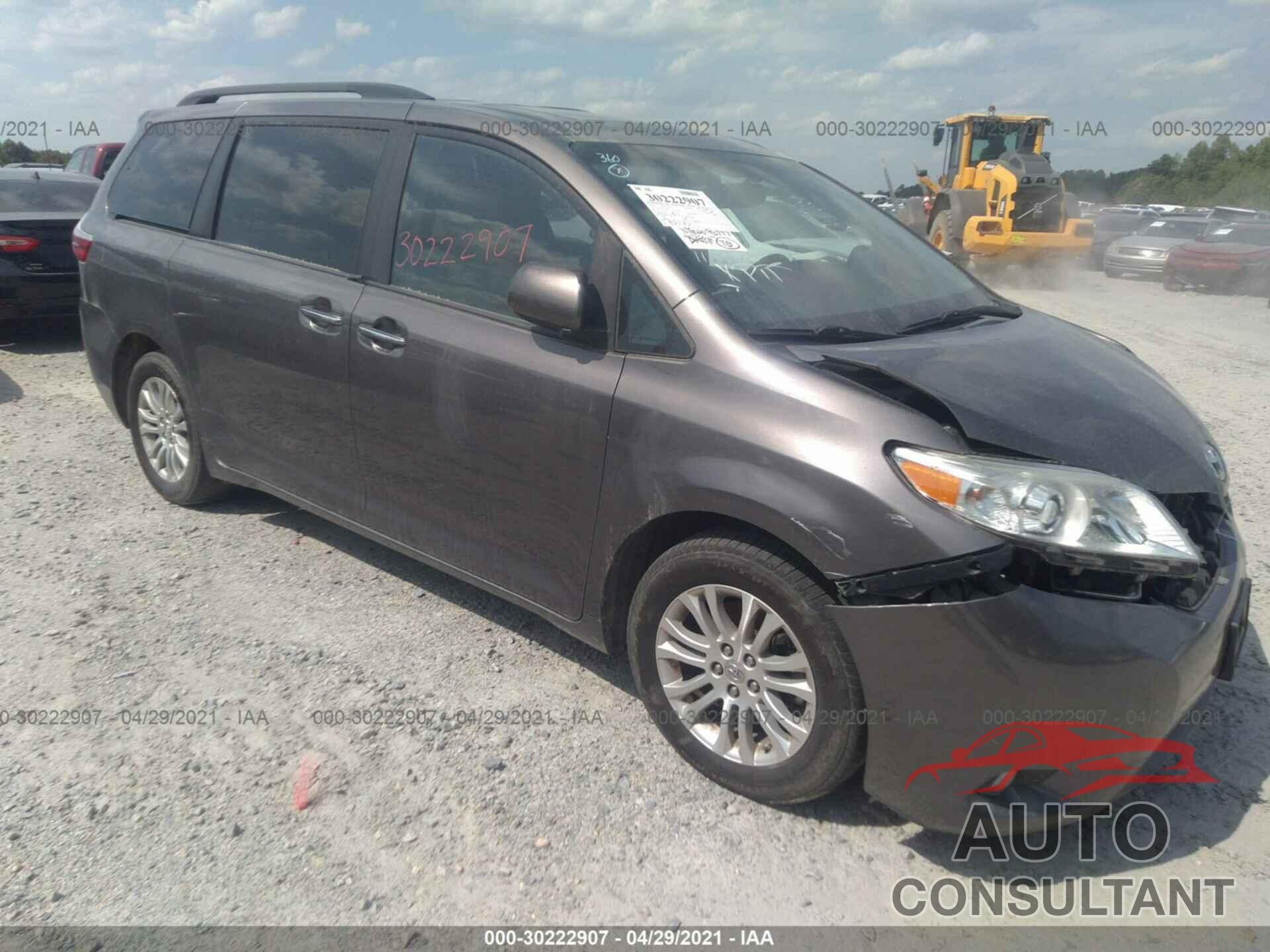 TOYOTA SIENNA 2016 - 5TDYK3DC2GS703710