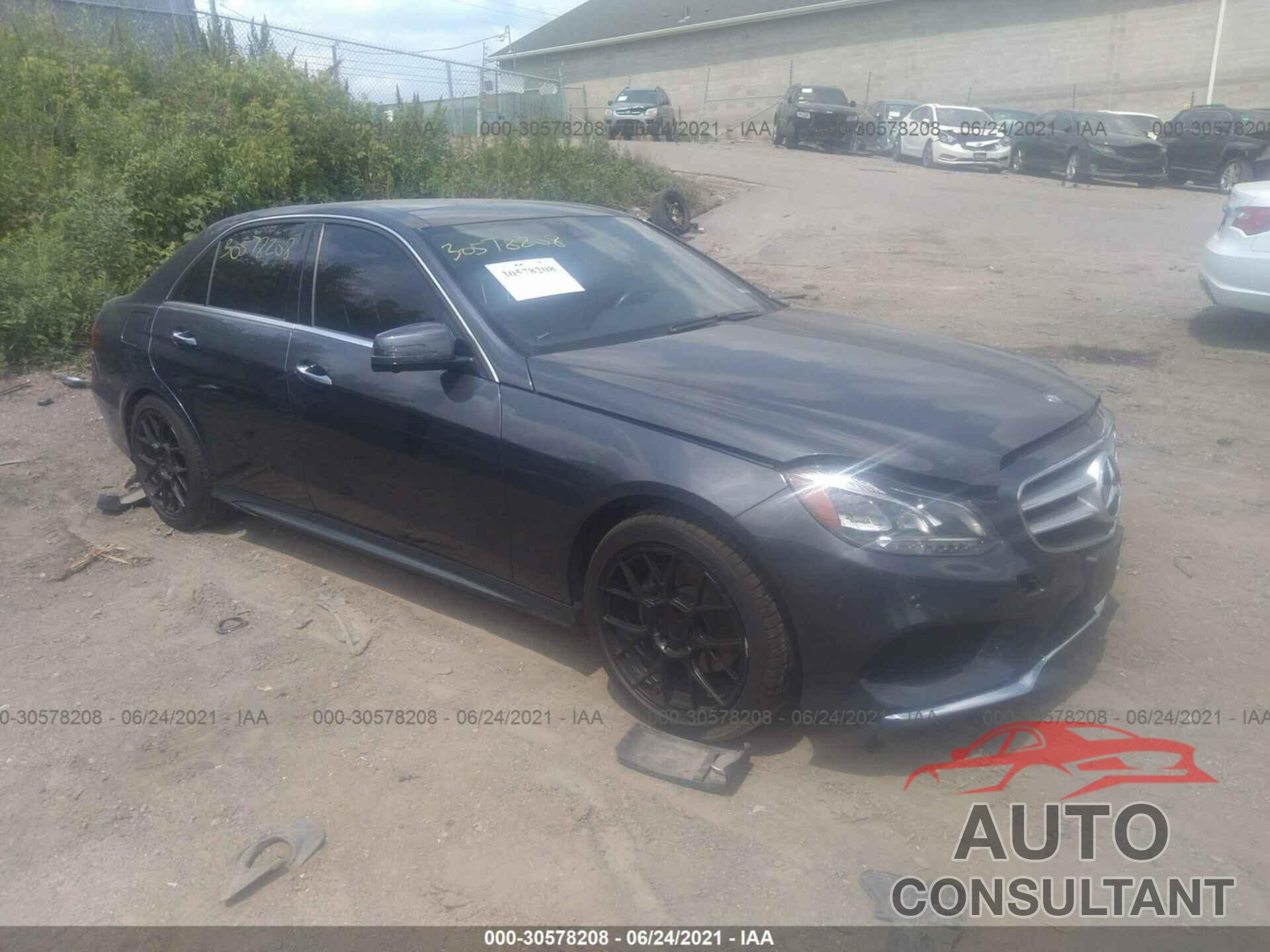 MERCEDES-BENZ E-CLASS 2016 - WDDHF6HB5GB179716