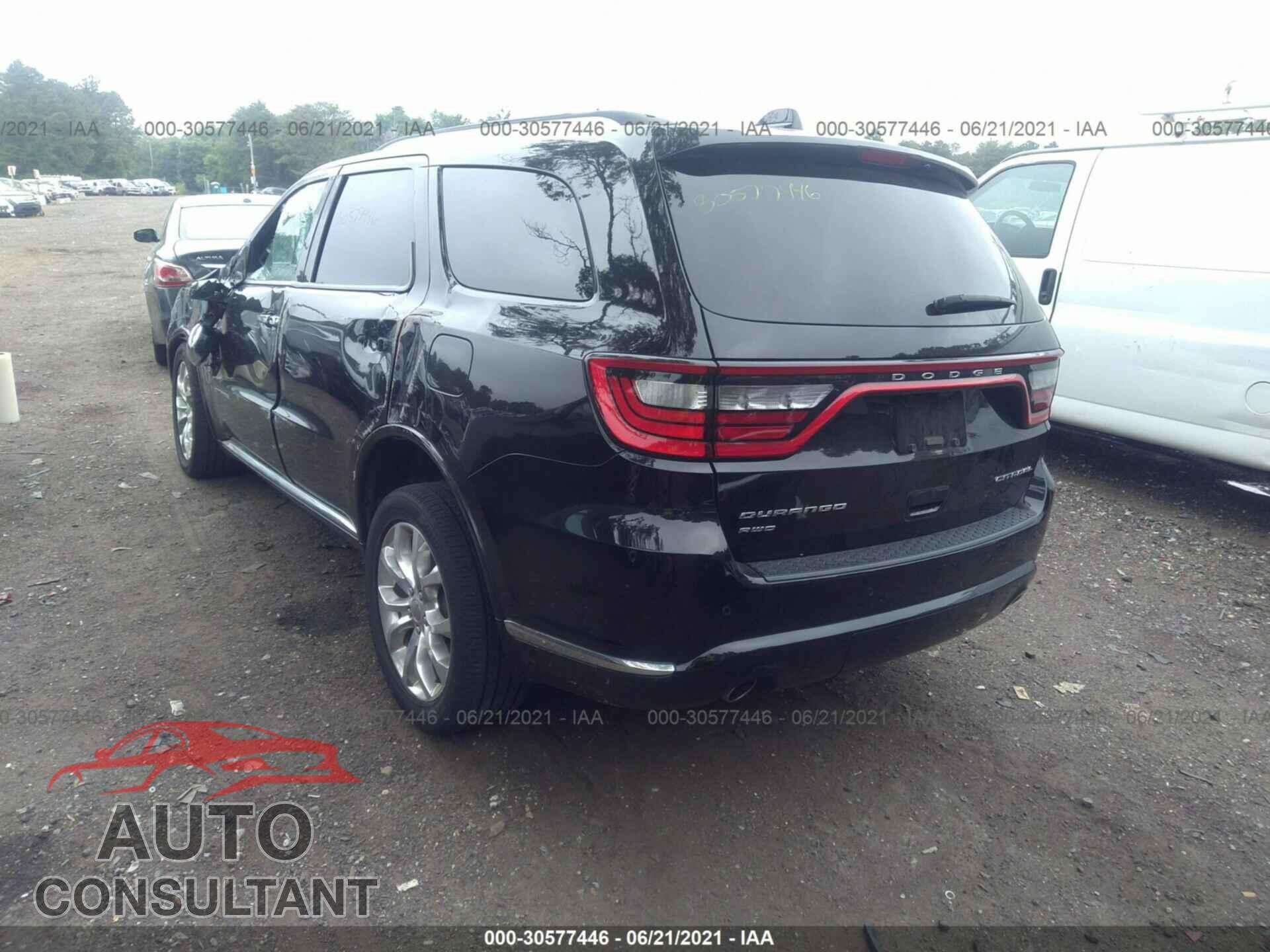 DODGE DURANGO 2017 - 1C4RDJEG3HC839545
