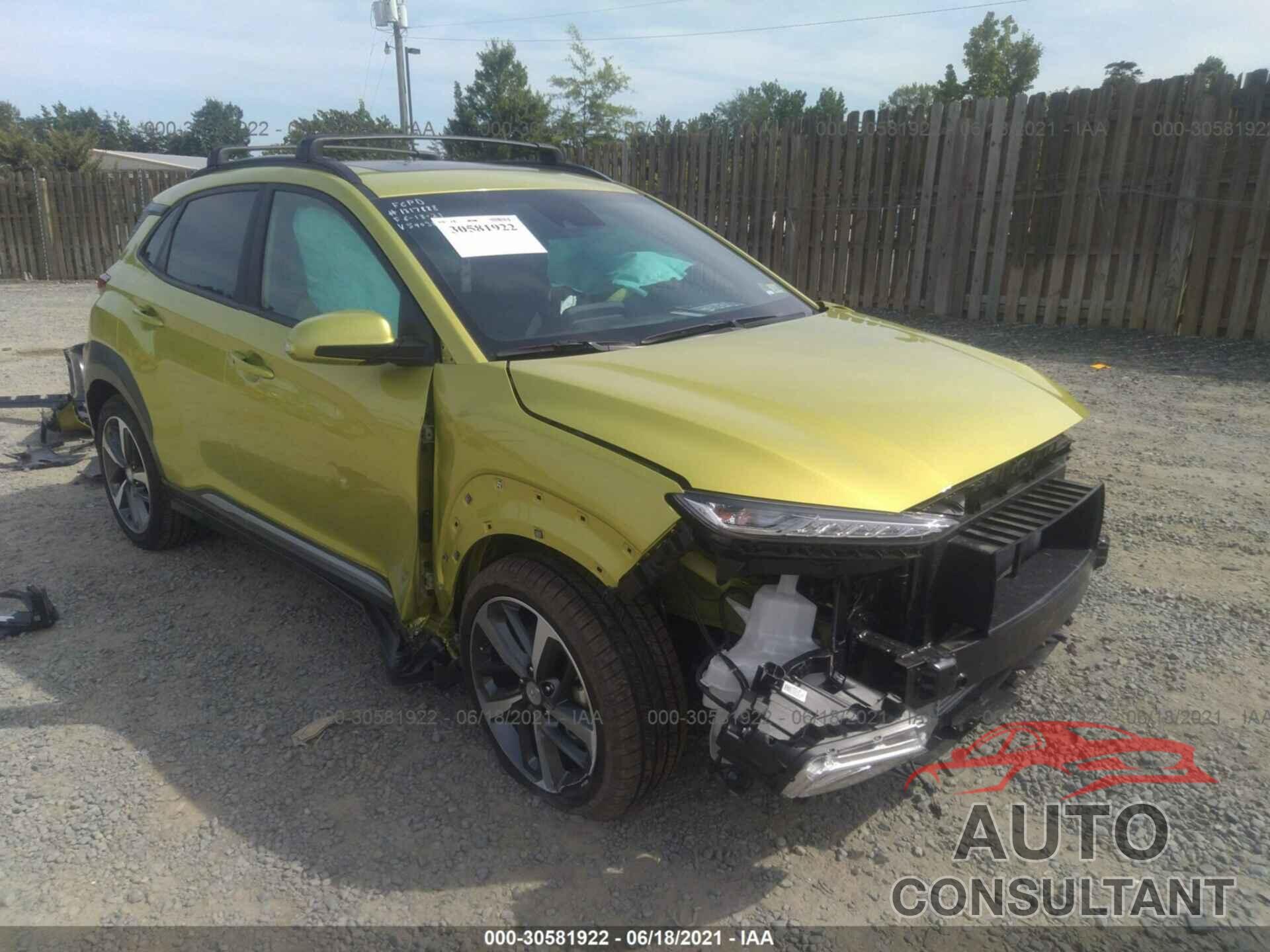 HYUNDAI KONA 2020 - KM8K3CA59LU590381