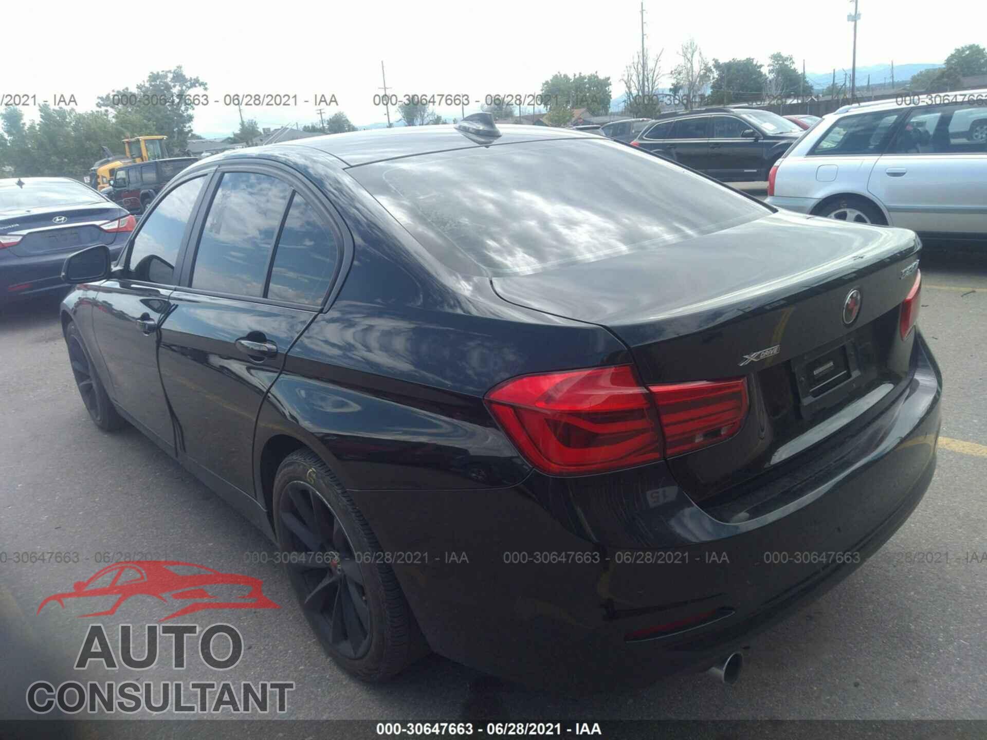 BMW 3 SERIES 2016 - WBA8E5G54GNU21751