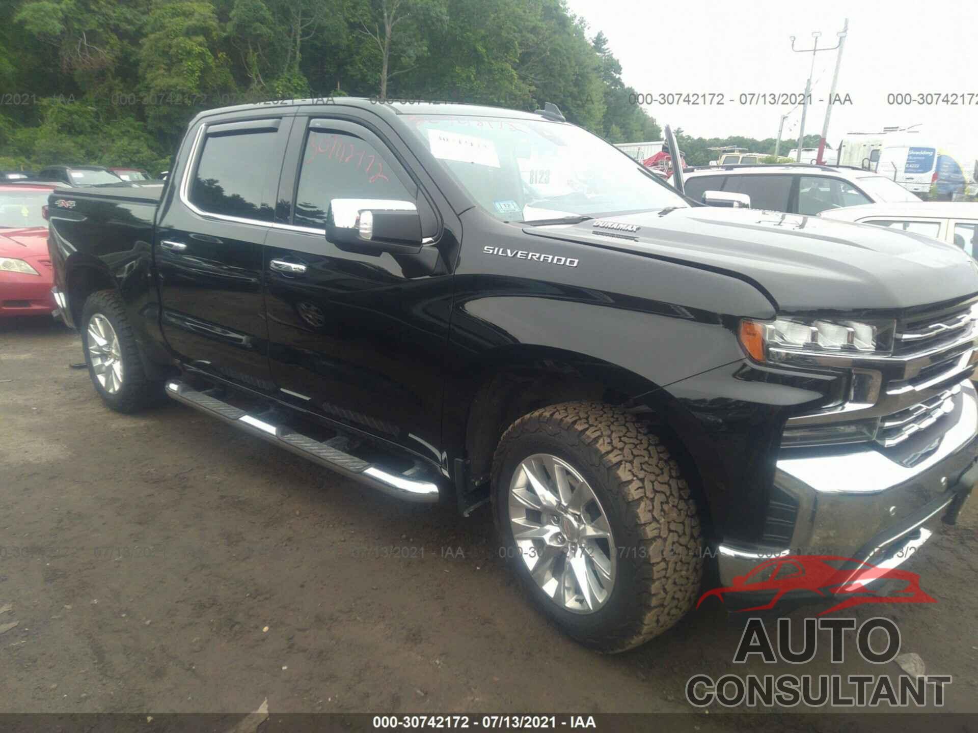 CHEVROLET SILVERADO 1500 2021 - 3GCUYGET4MG128877