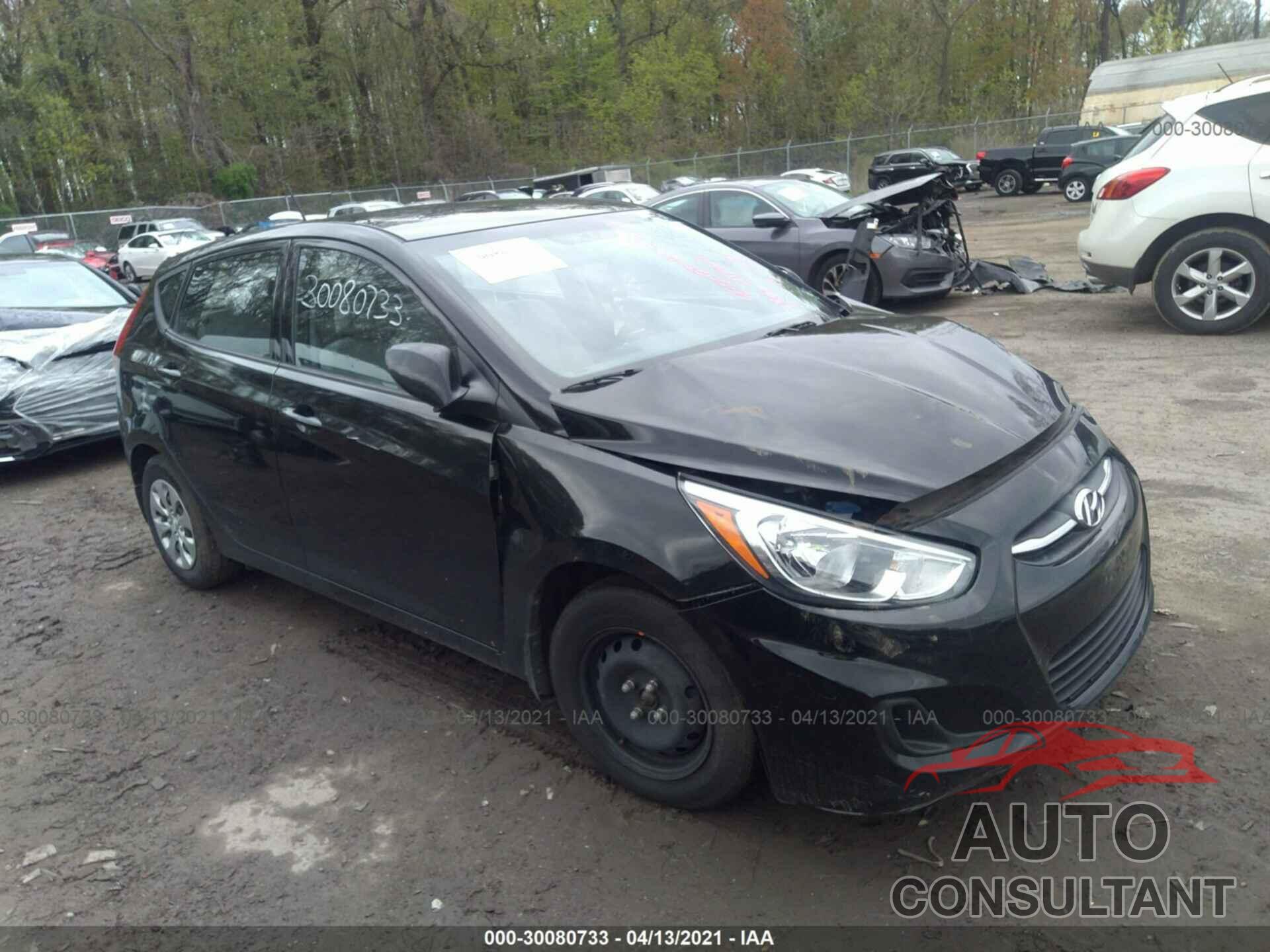 HYUNDAI ACCENT 2016 - KMHCT5AE0GU275555