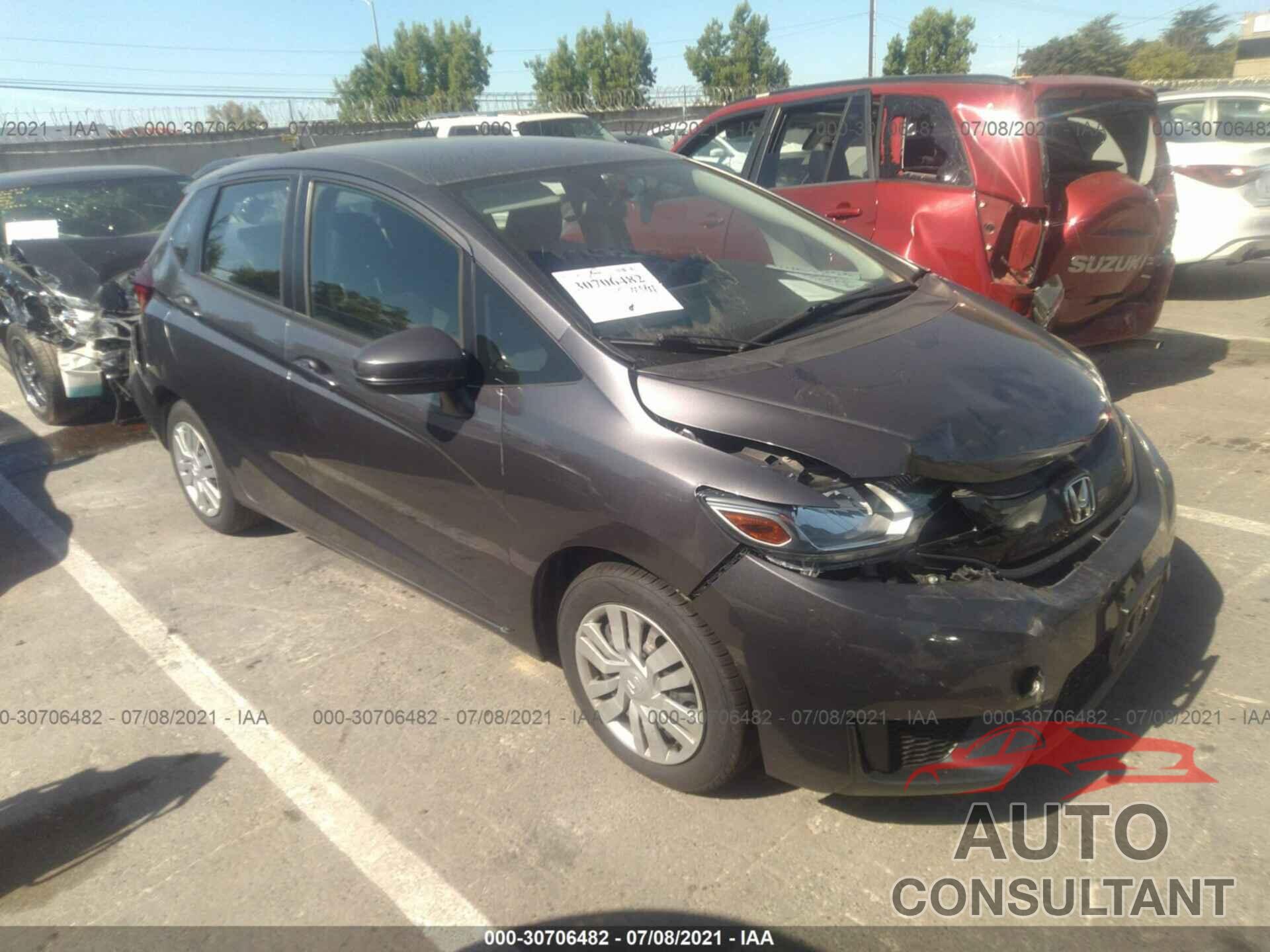 HONDA FIT 2017 - 3HGGK5G54HM708527