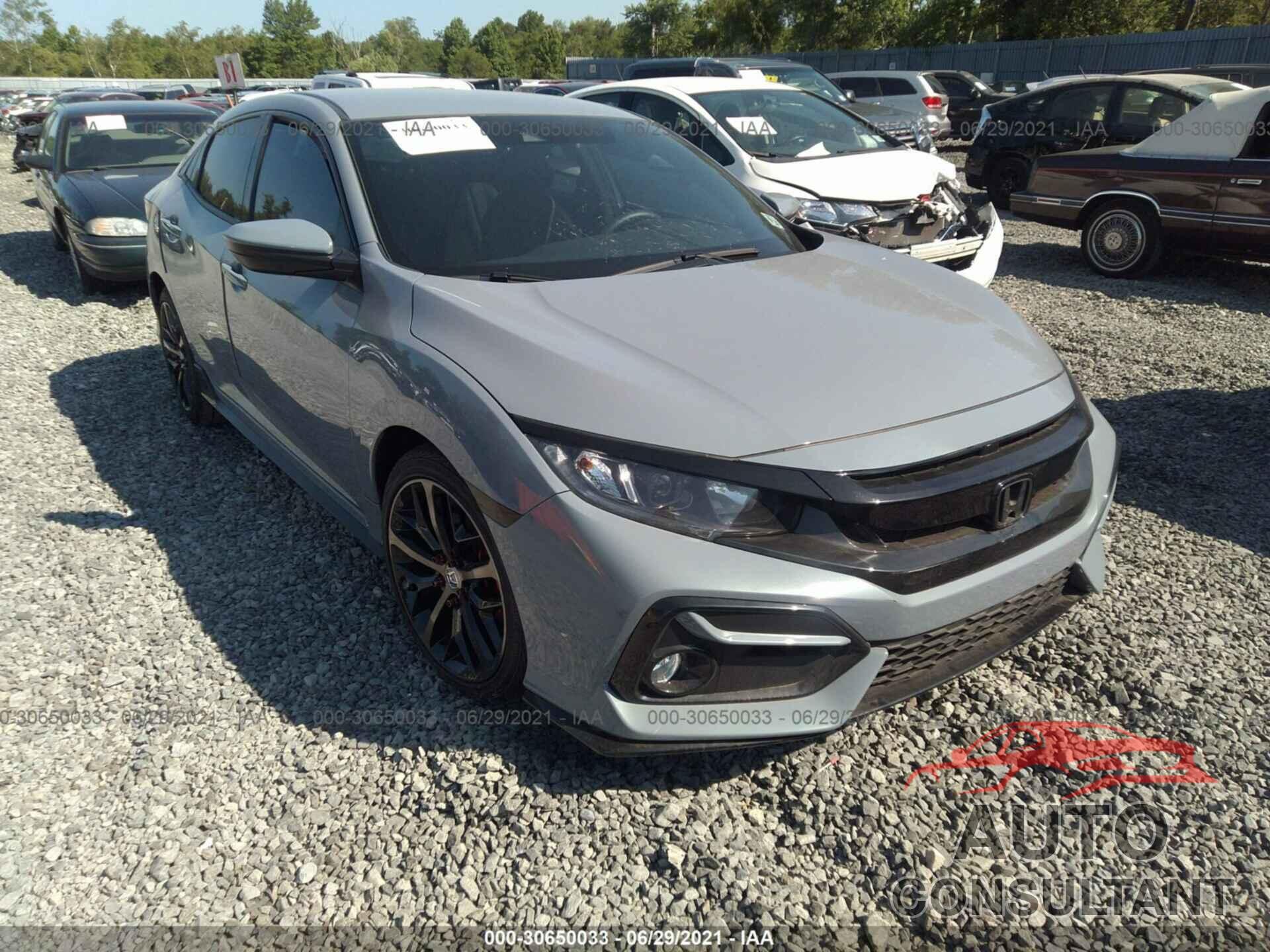 HONDA CIVIC HATCHBACK 2021 - SHHFK7H41MU400790