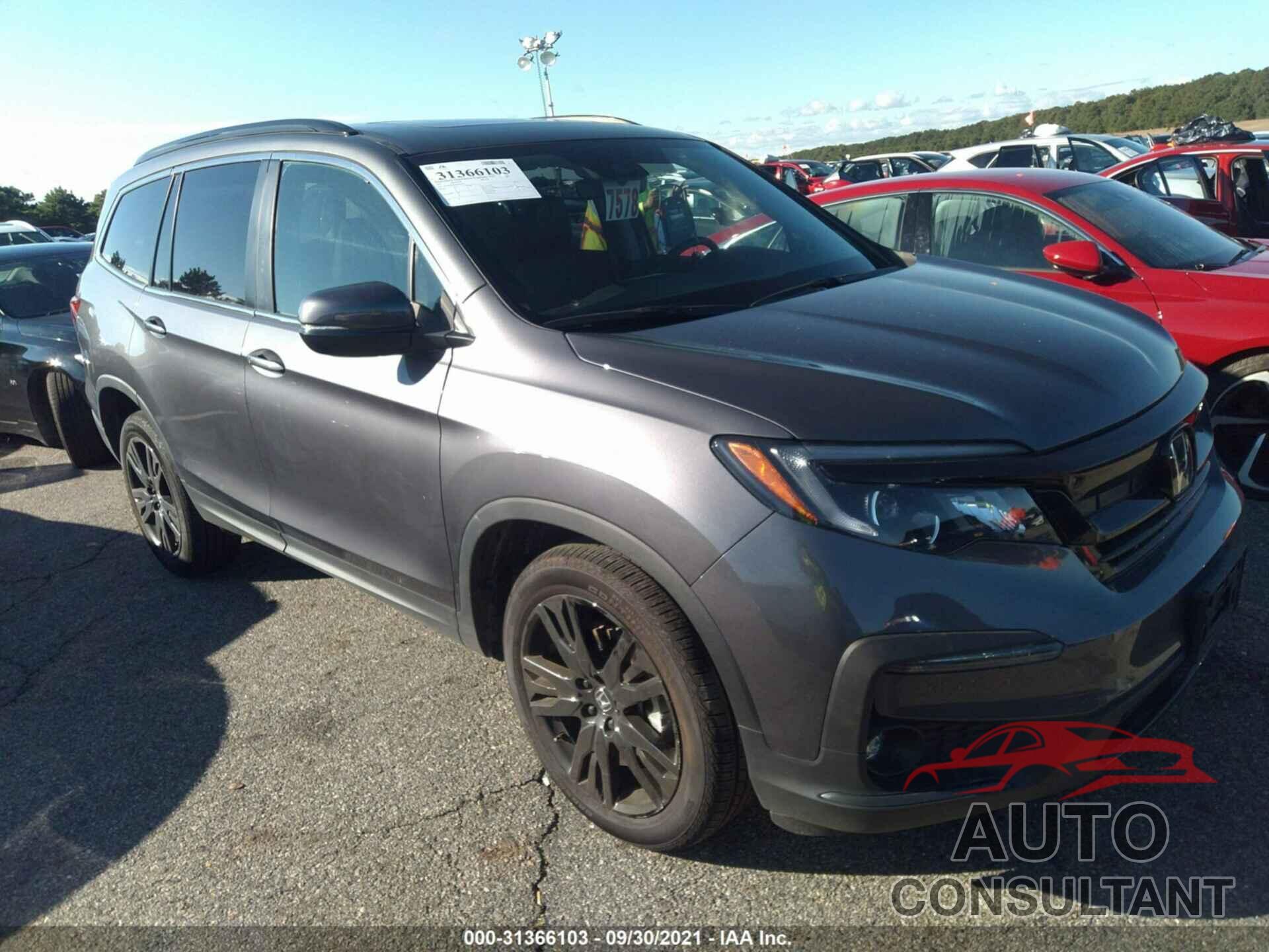 HONDA PILOT 2021 - 5FNYF6H25MB043573