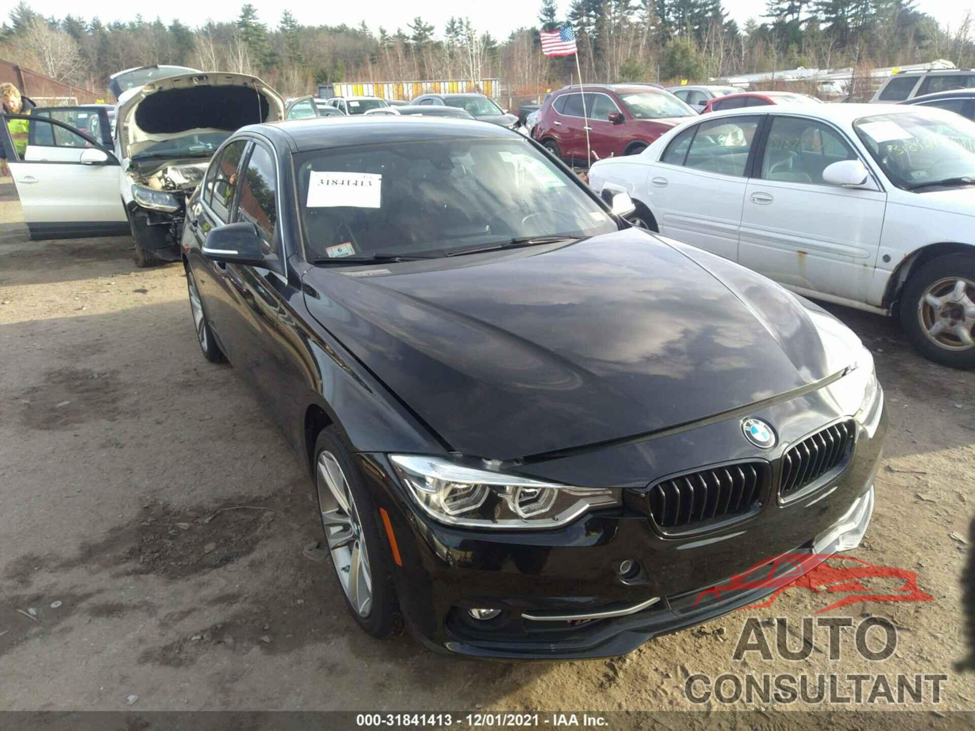 BMW 3 SERIES 2018 - WBA8B9C57JEE80759