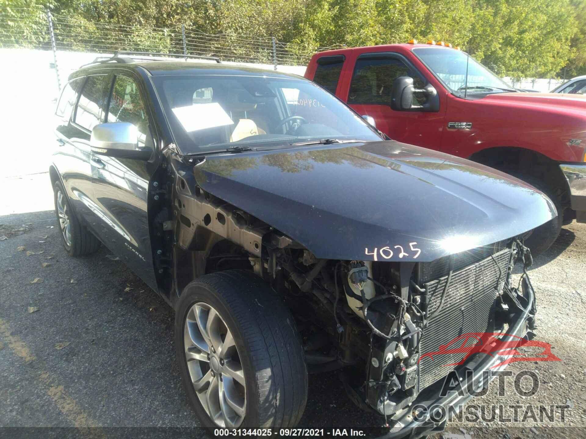 DODGE DURANGO 2017 - 1C4SDJET8HC736510