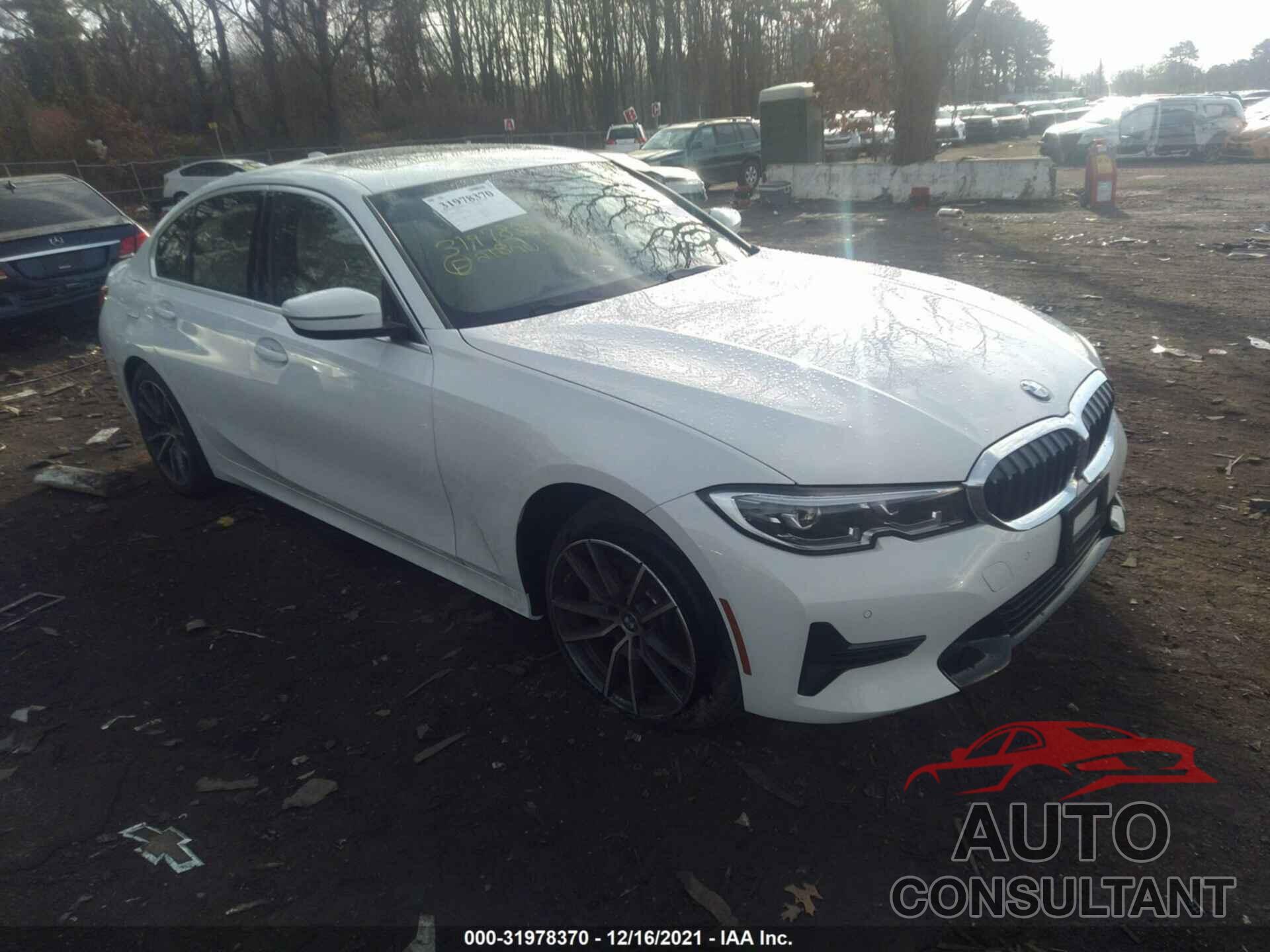 BMW 3 SERIES 2021 - 3MW5R7J08M8C11295