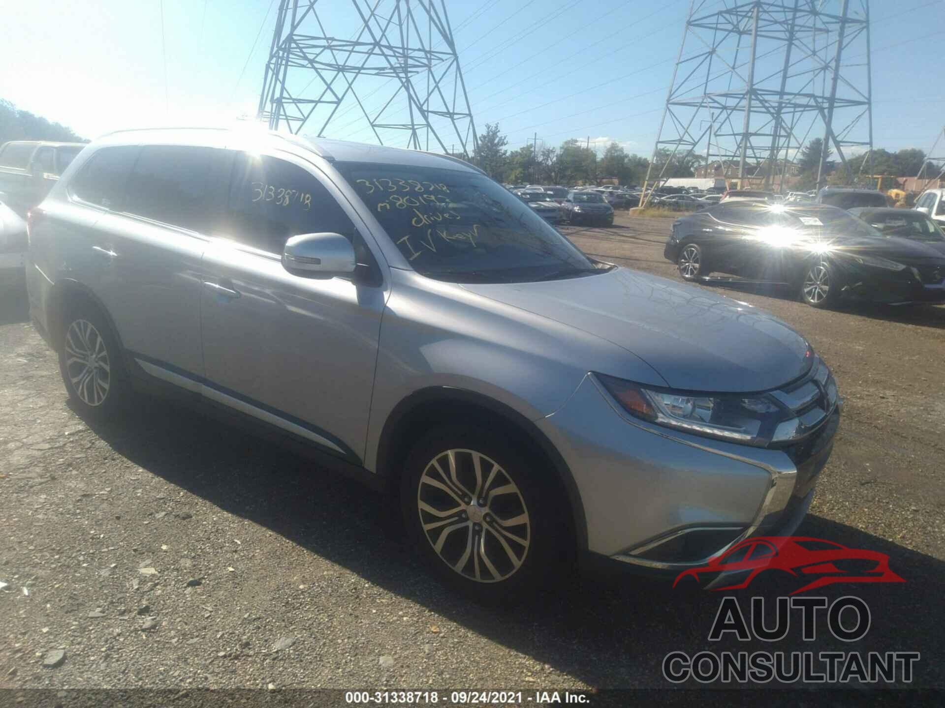 MITSUBISHI OUTLANDER 2017 - JA4AZ3A37HZ003385