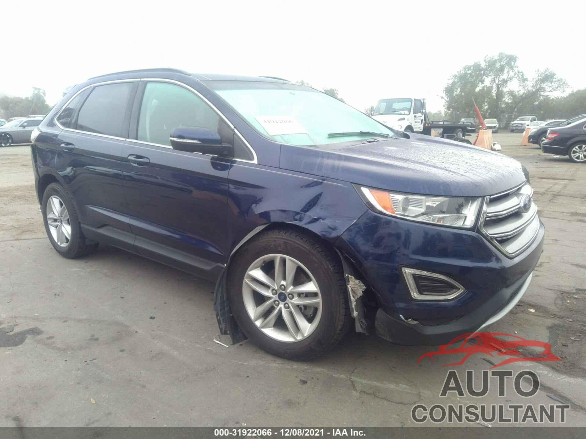 FORD EDGE 2016 - 2FMPK3J83GBC40369