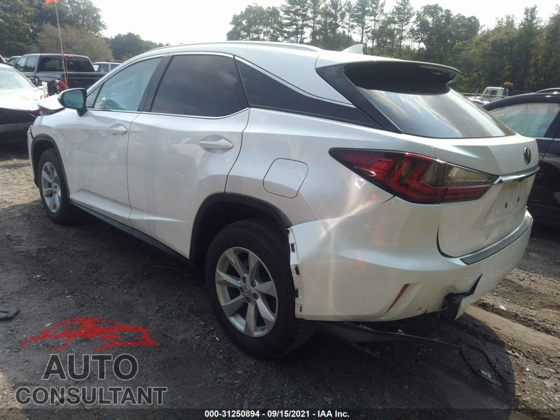 LEXUS RX 2017 - 2T2BZMCA2HC063706