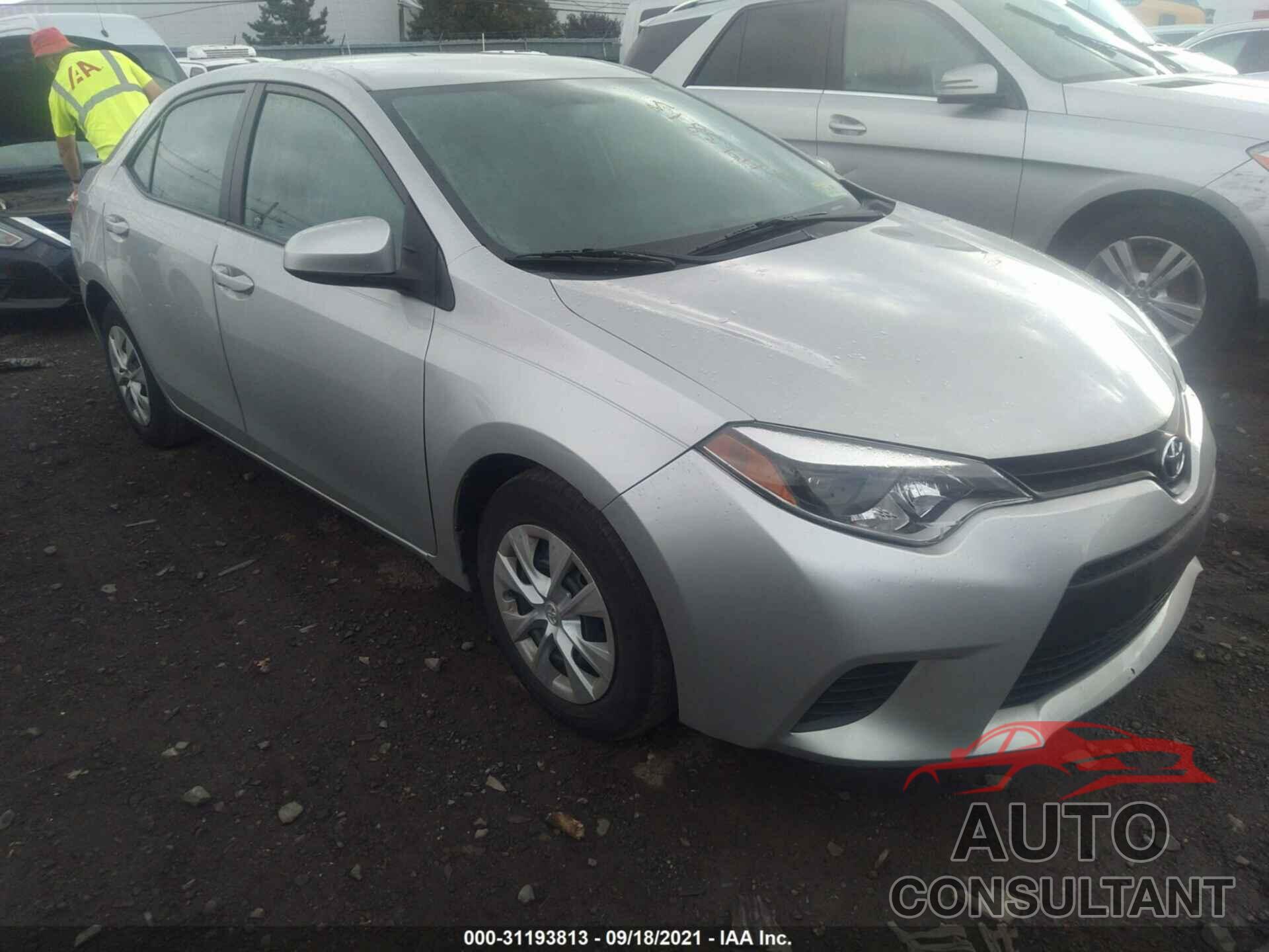TOYOTA COROLLA 2016 - 2T1BURHE4GC638186