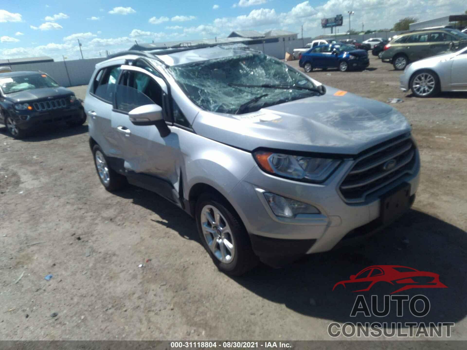 FORD ECOSPORT 2021 - MAJ3S2GE2MC396799