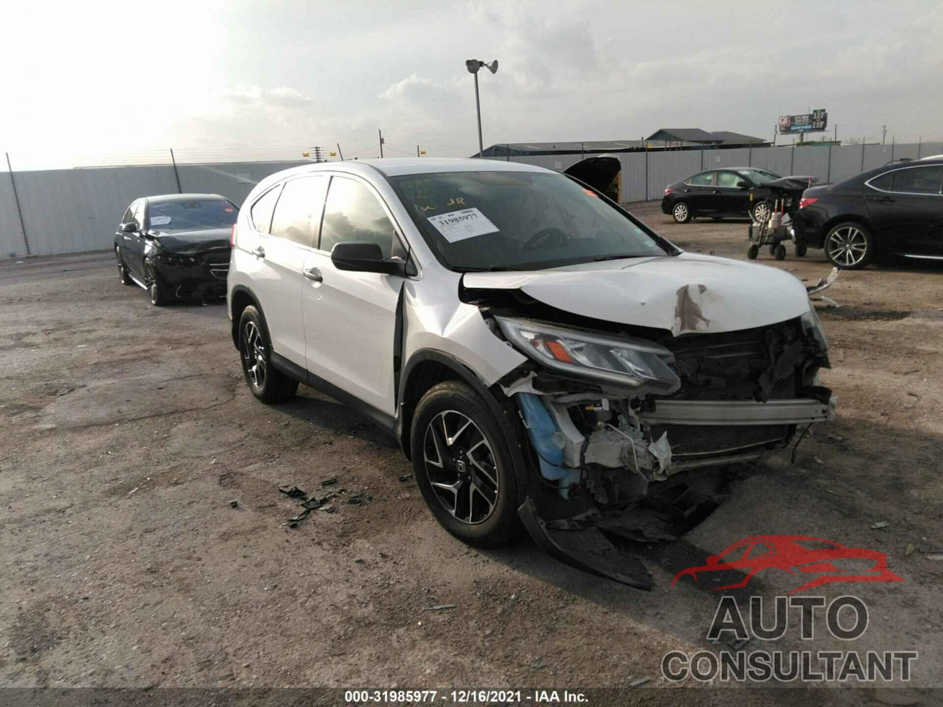 HONDA CR-V 2016 - 5J6RM3H46GL005145