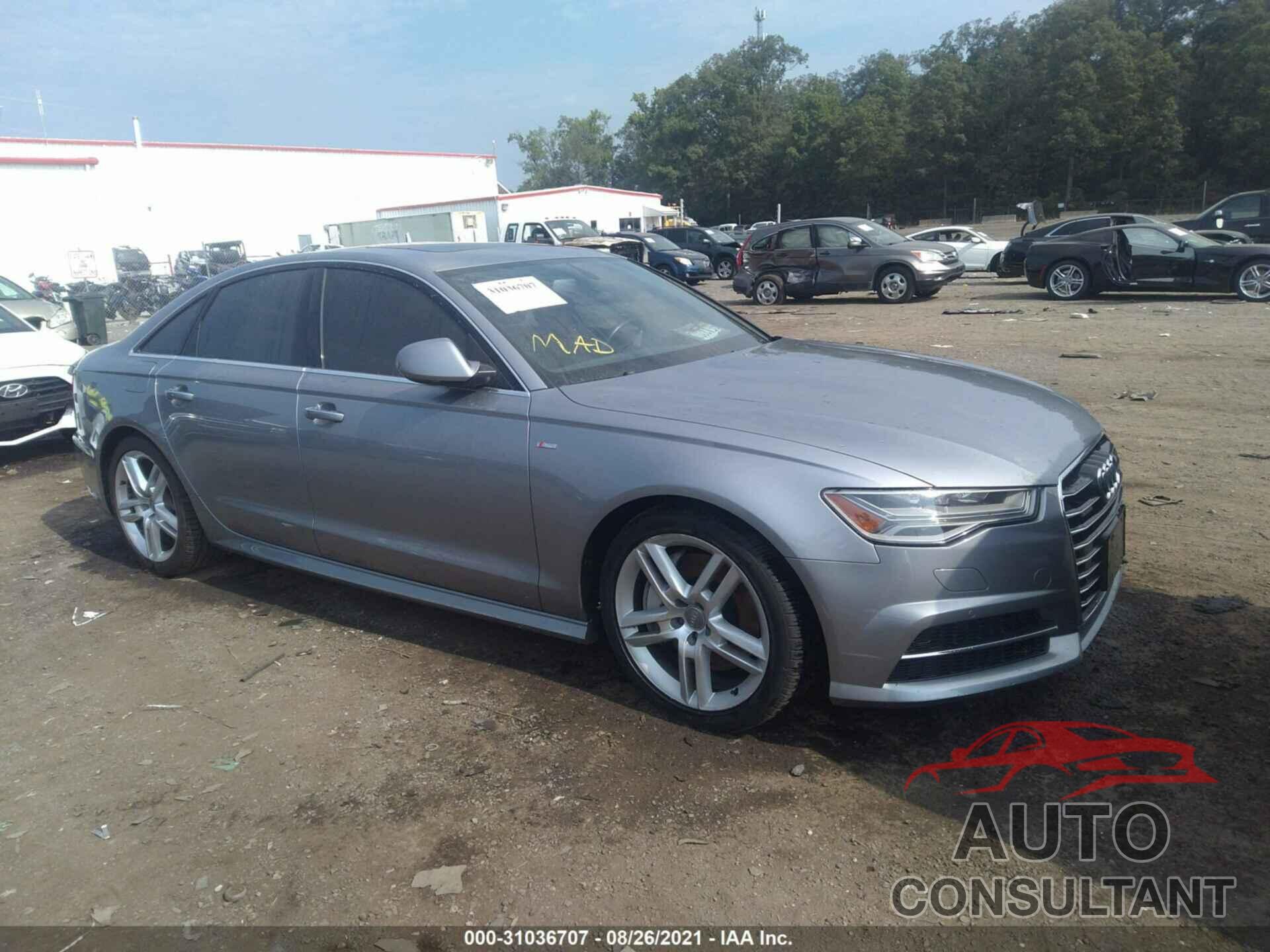 AUDI A6 2016 - WAUGFAFC8GN152512