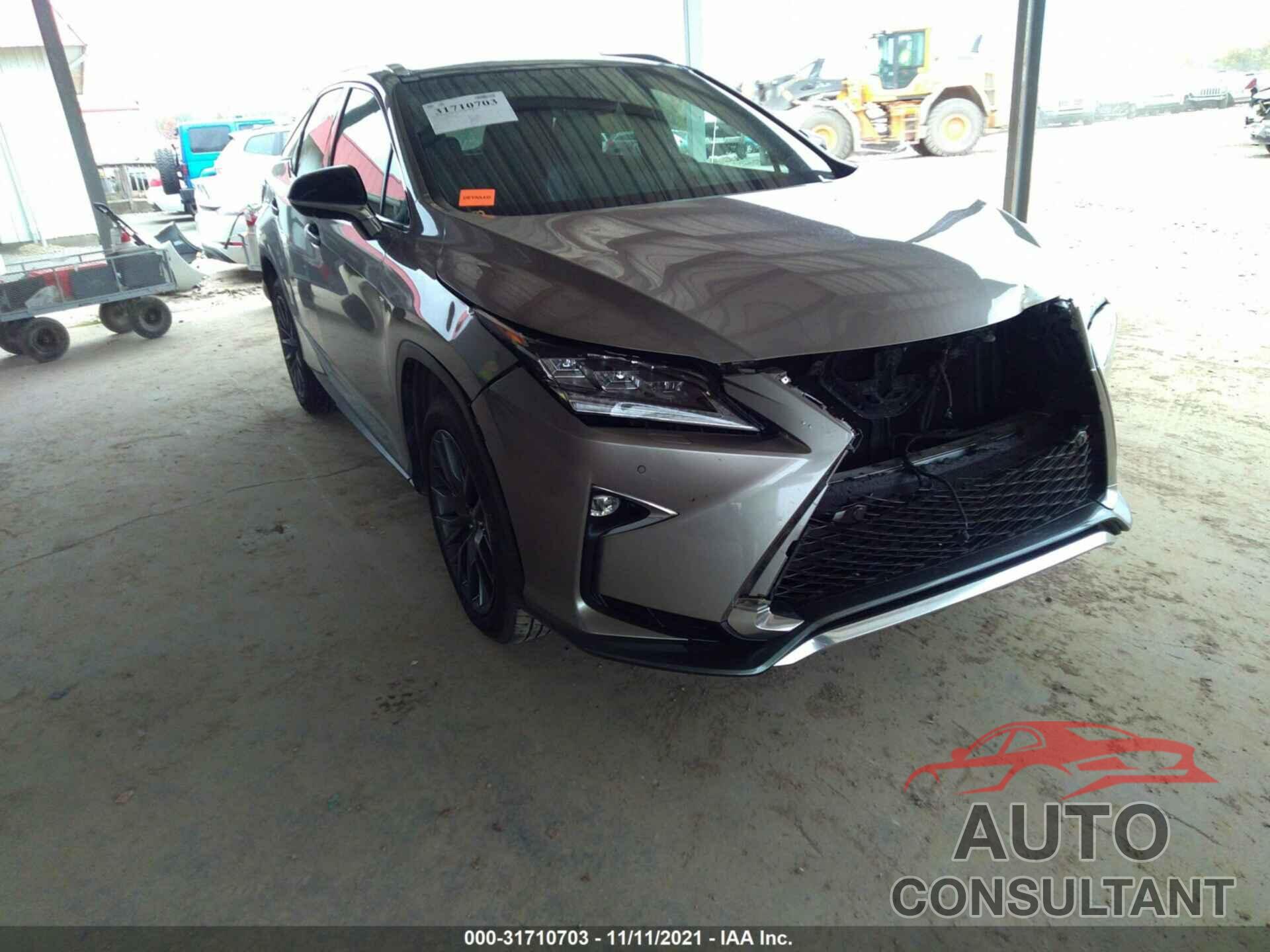 LEXUS RX 2017 - 2T2BZMCA9HC105045