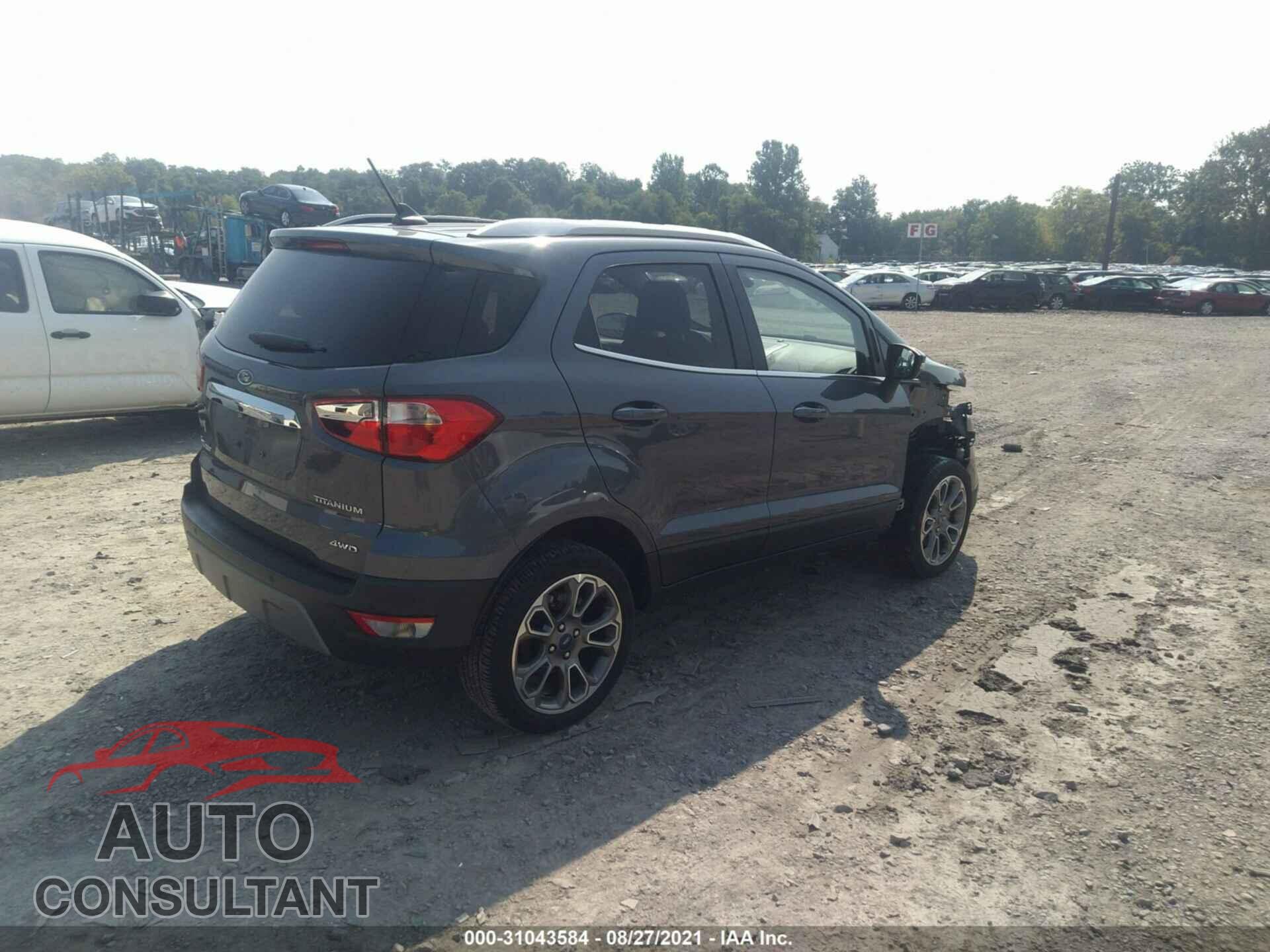 FORD ECOSPORT 2019 - MAJ6S3KL0KC270107