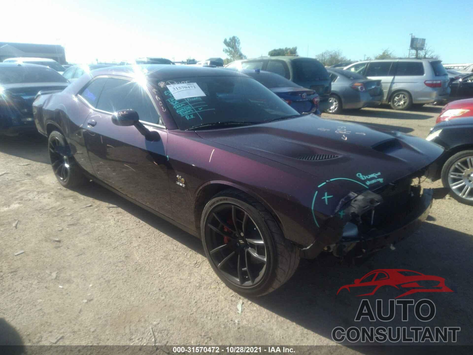DODGE CHALLENGER 2021 - 2C3CDZFJ0MH603350