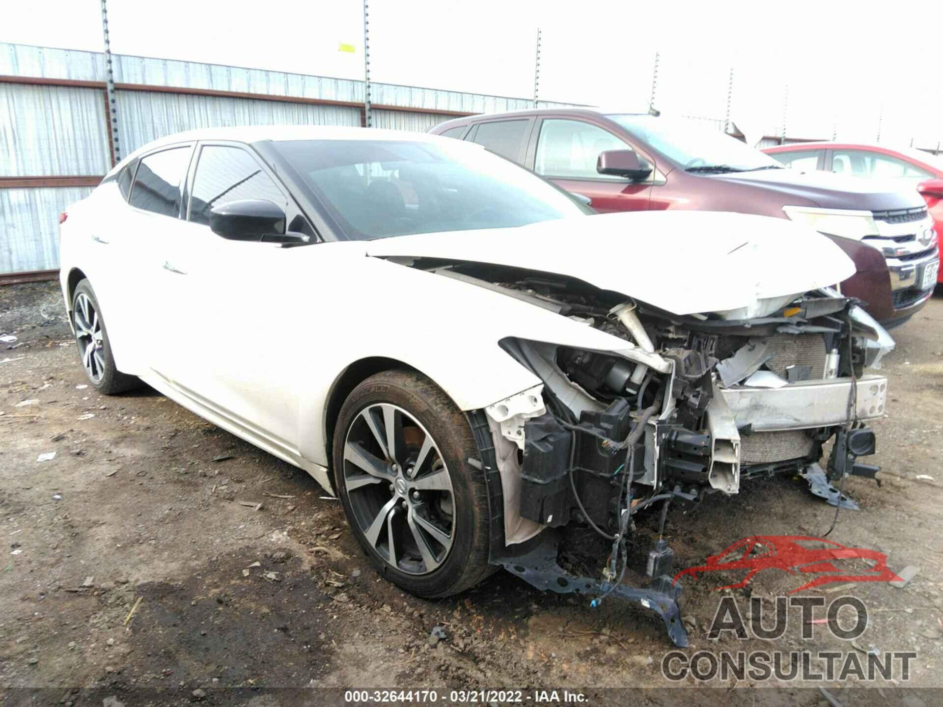 NISSAN MAXIMA 2017 - 1N4AA6AP2HC450443