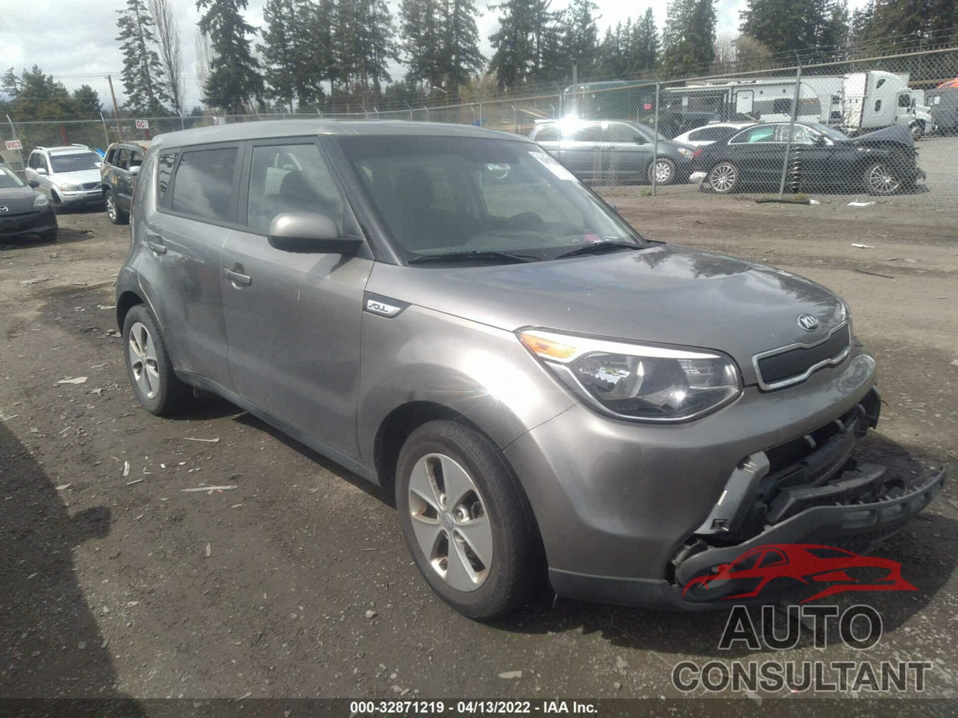 KIA SOUL 2016 - KNDJN2A22G7273993