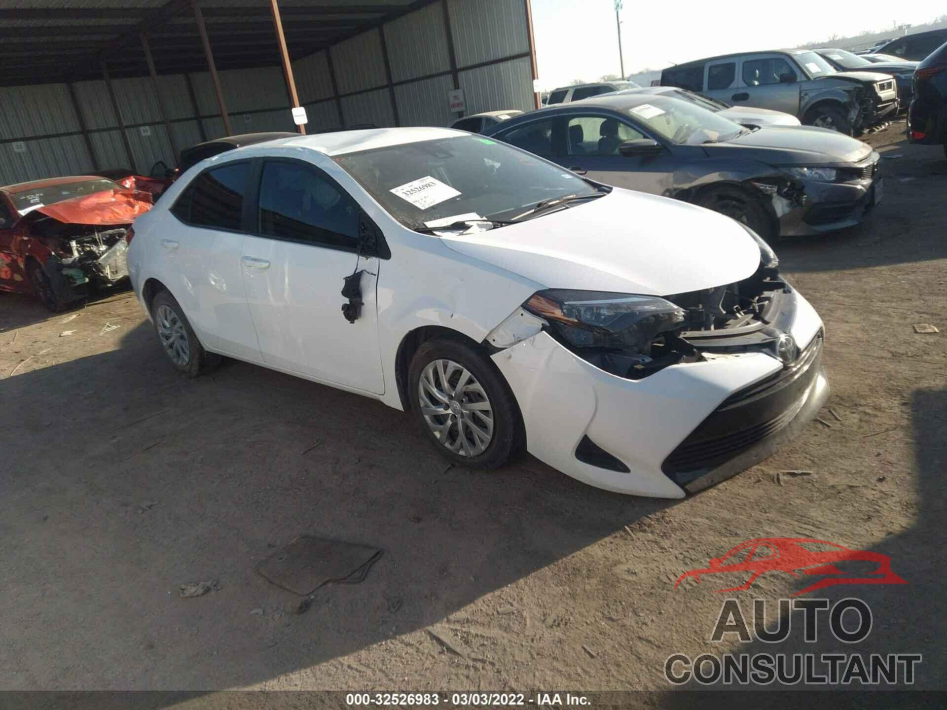 TOYOTA COROLLA 2019 - 2T1BURHE5KC240963