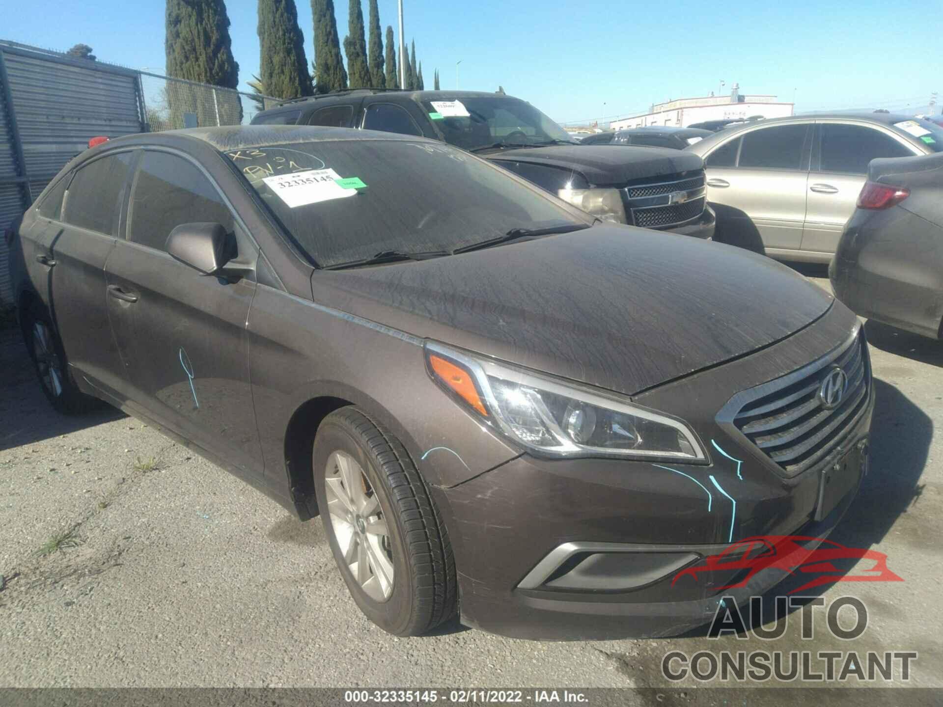 HYUNDAI SONATA 2016 - 5NPE24AF5GH282689