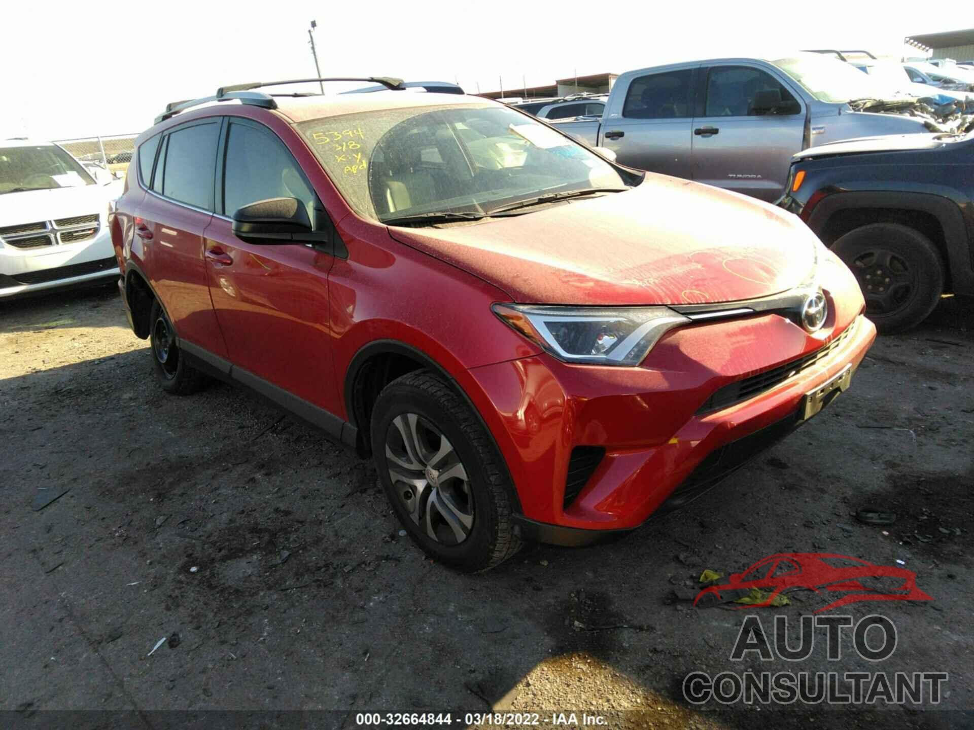 TOYOTA RAV4 2016 - JTMZFREV5GJ080432