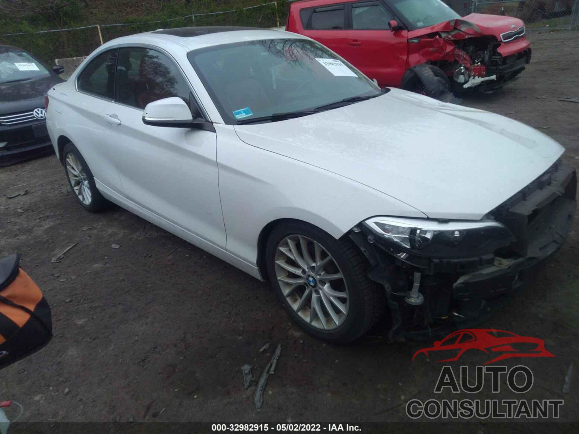 BMW 2 SERIES 2016 - WBA1G9C53GV598364